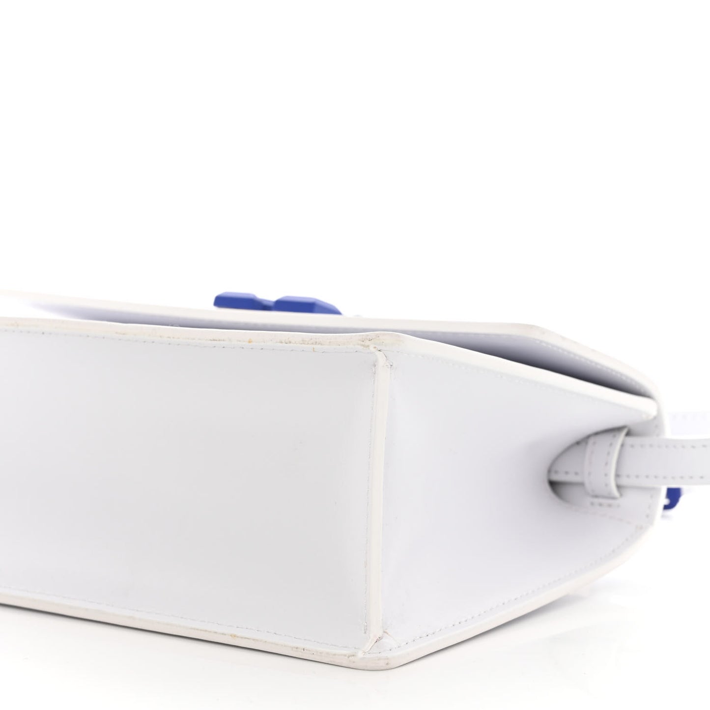 Calfskin Jitney Bag White