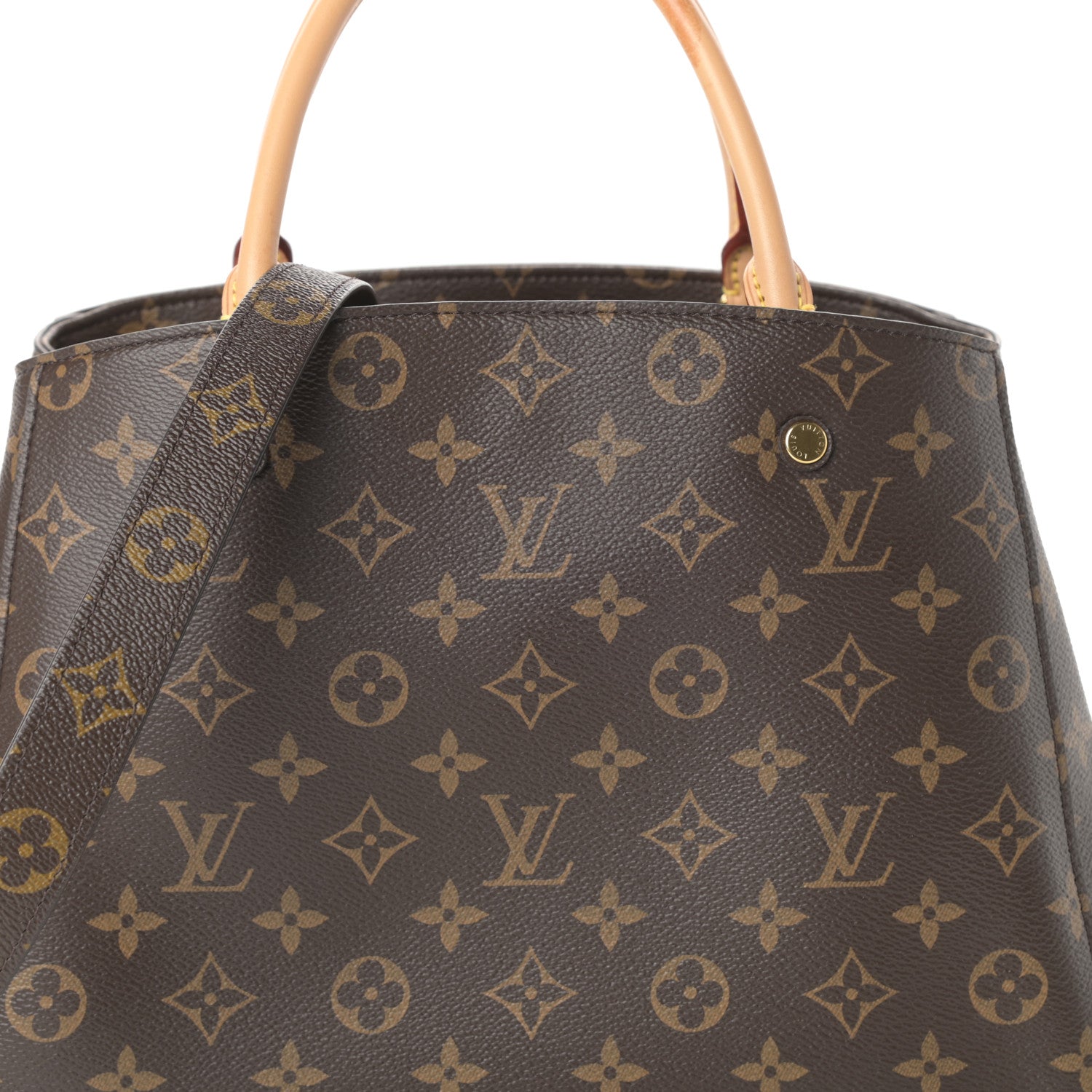 Louis Vuitton Monogram Montaigne MM 7 of 9