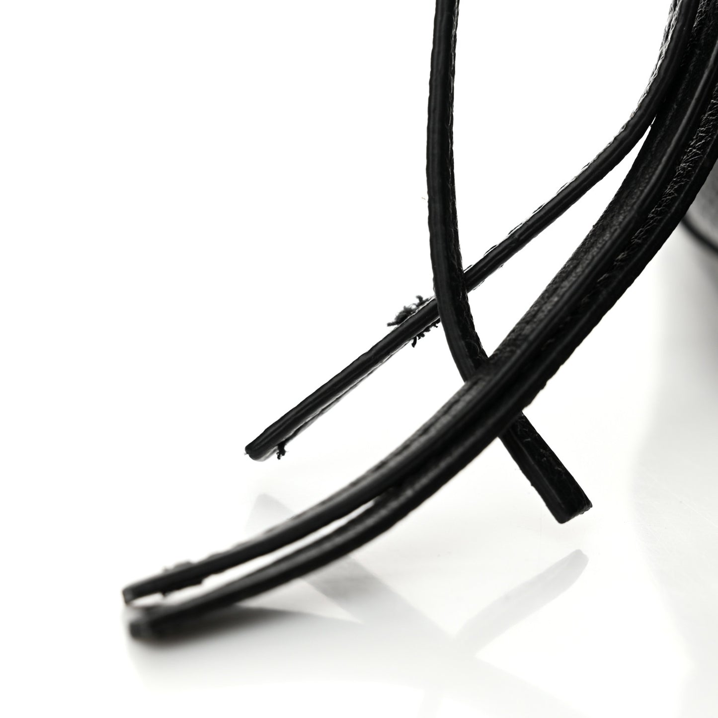 Grained Calfskin Black Hardware Neo Classic City Black