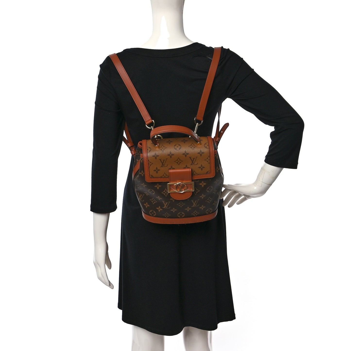 Reverse Monogram Dauphine Backpack PM