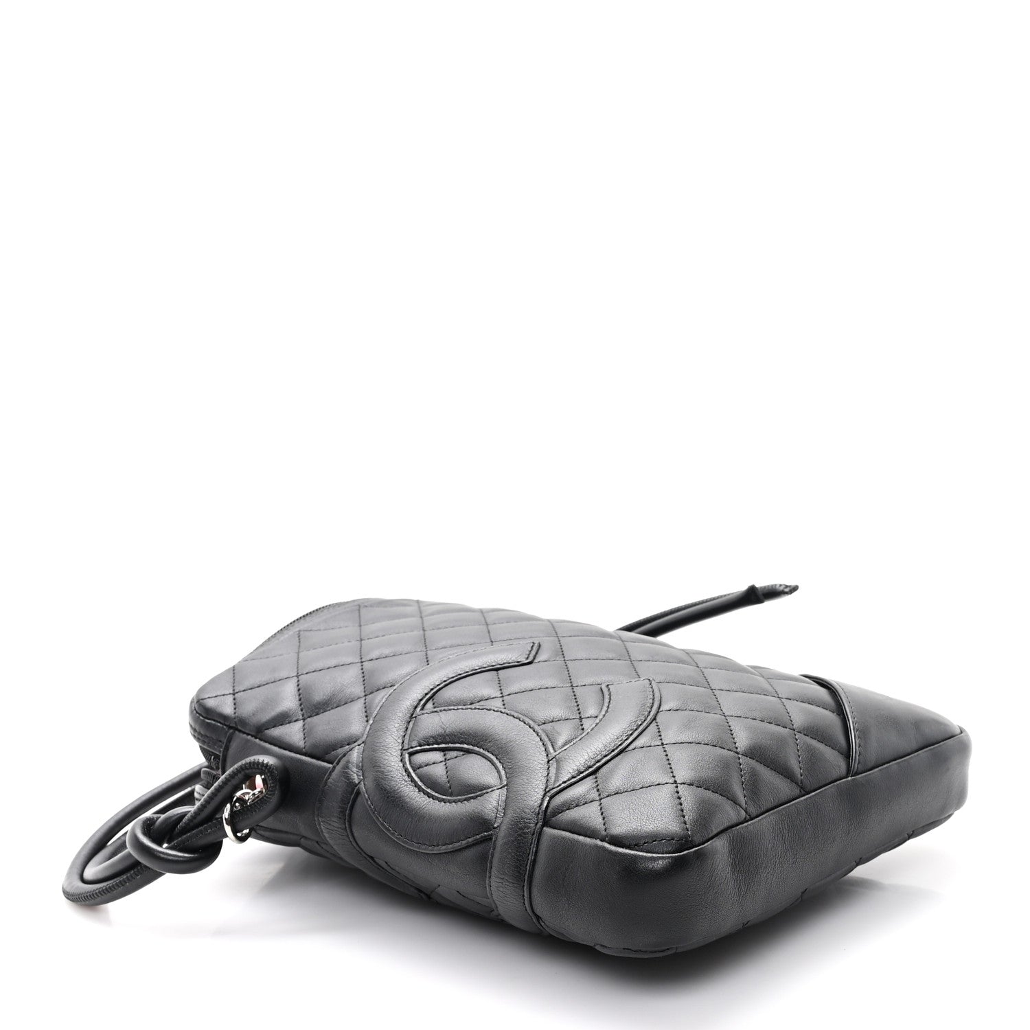 Chanel Calfskin Quilted Medium Cambon Messenger Black 4 of 10