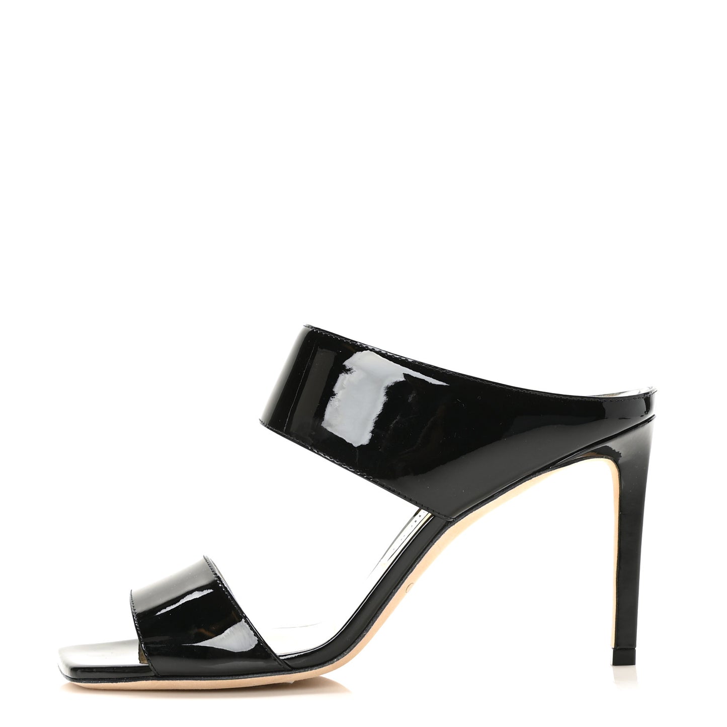 Soft Patent Hira 85 Sandals 38 Black