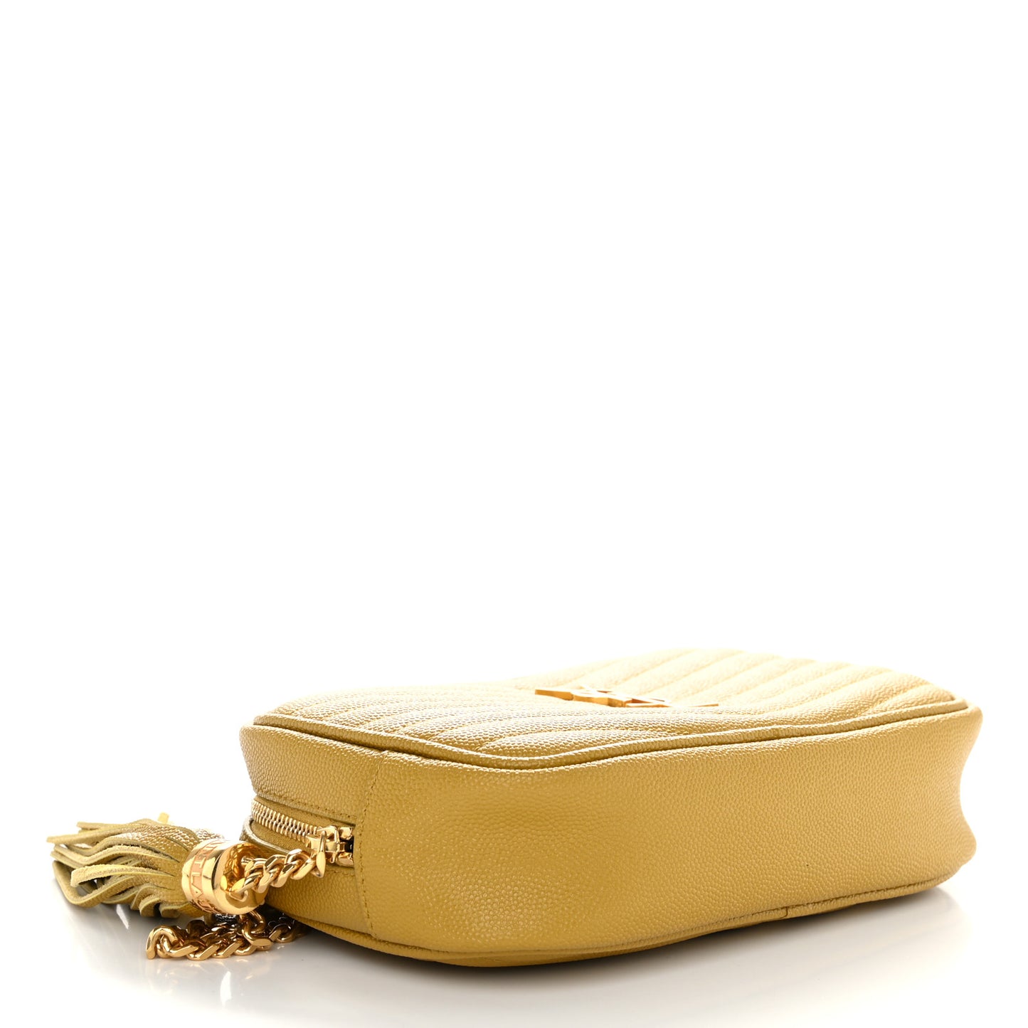 Grain De Poudre Matelasse Monogram Mini Lou Camera Bag Light Chartreuse