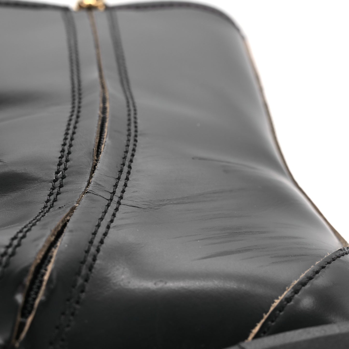 Cordovan Lux Womens Harald Horsebit 25mm Platform Boots 39.5 Black