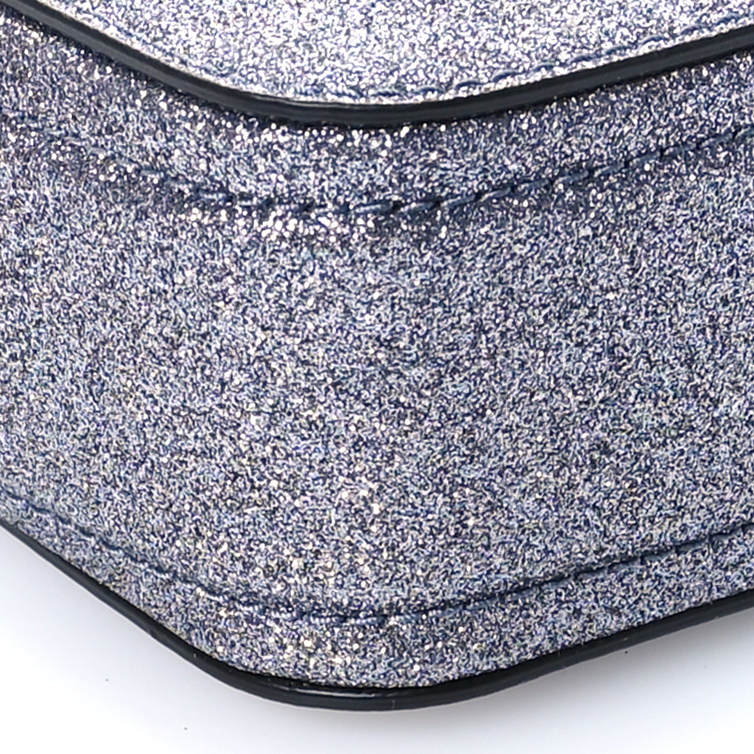 Marc Jacobs Glitter The Galatic Snapshot Camera Bag Silver 9 of 11