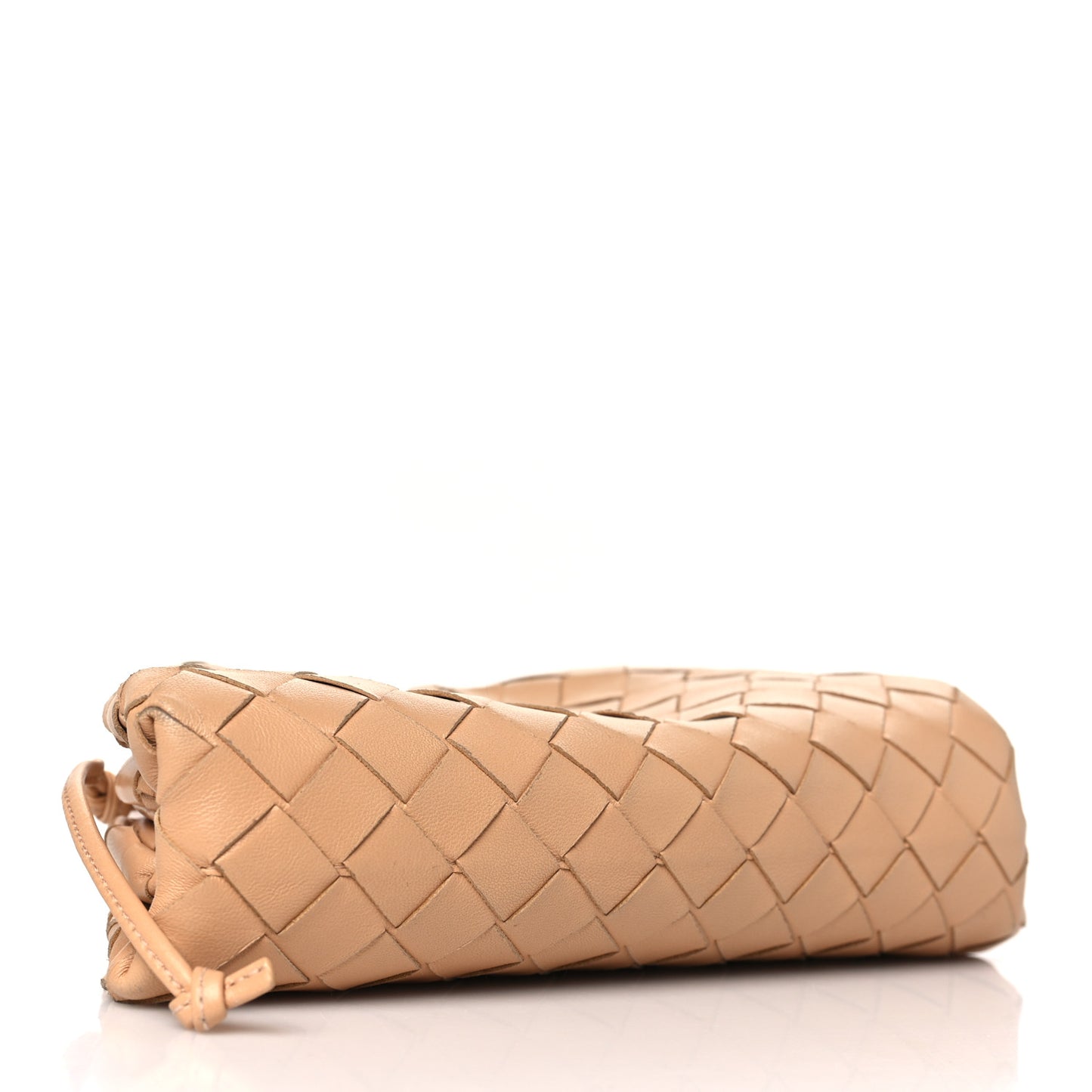 Nappa Intrecciato The Mini Pouch Almond