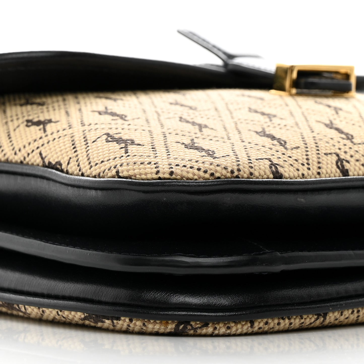 Canvas Small Le Monogramme Satchel Beige Black