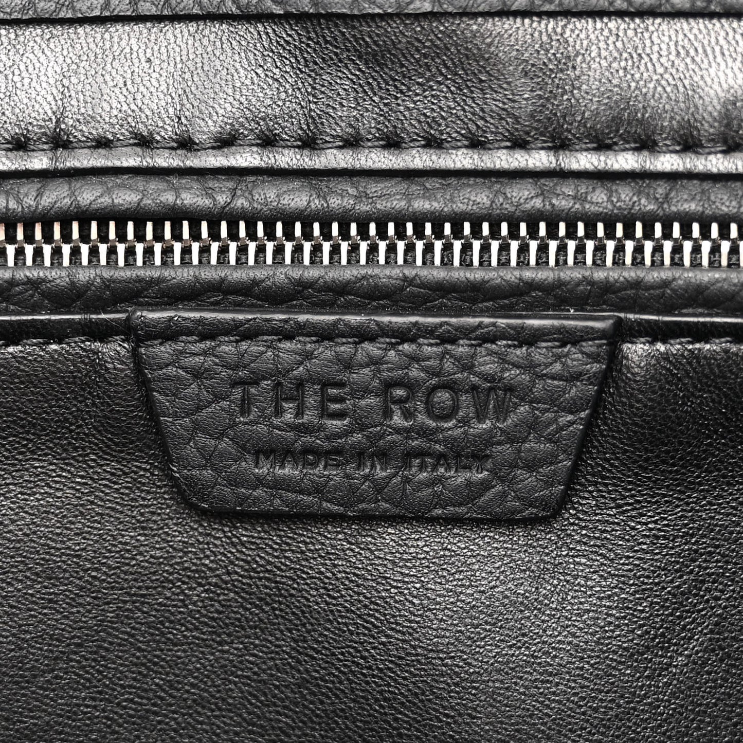 Grained Calfskin Jules Bag Black