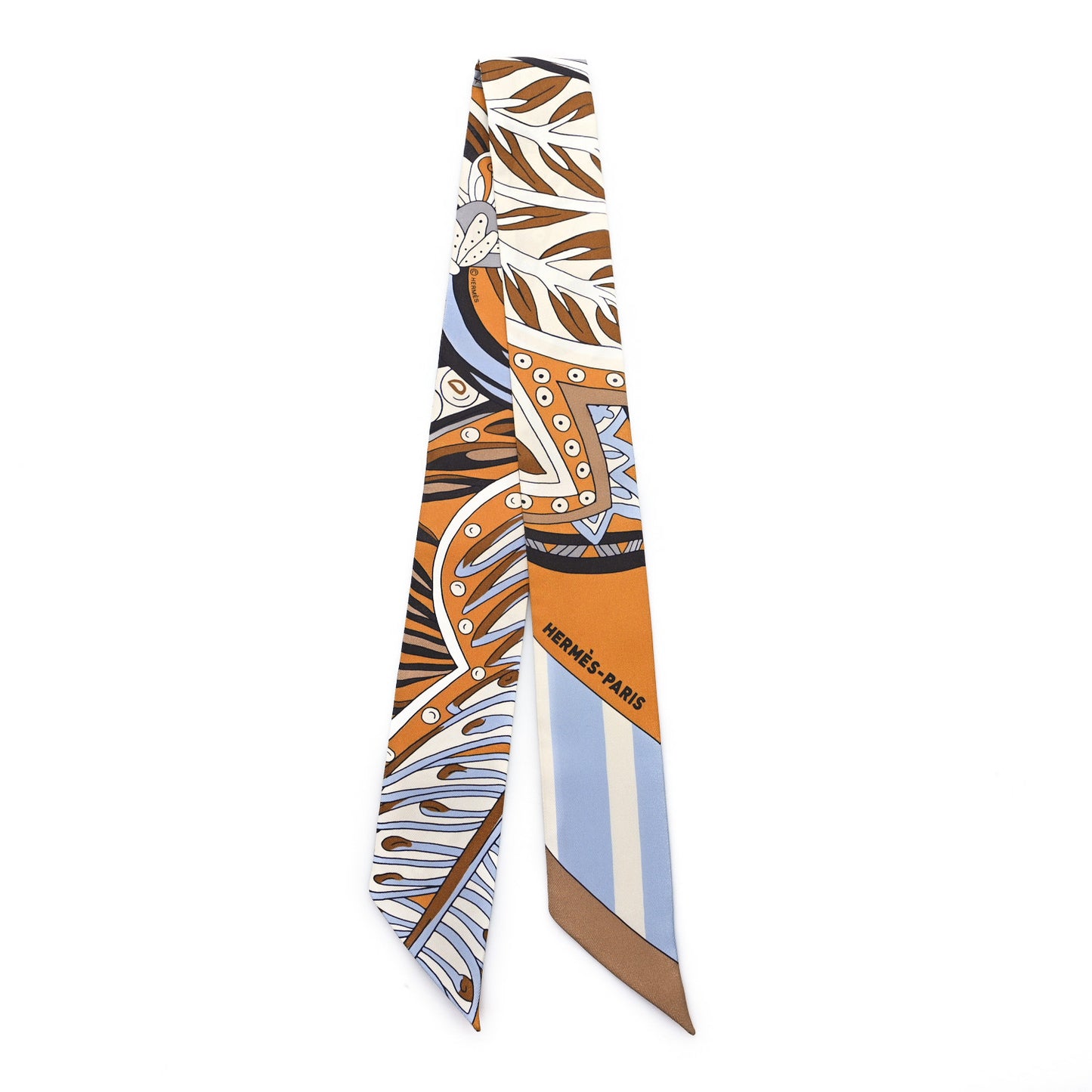 Silk Le Jardin de la Maharani Twilly Caramel Beige Ciel