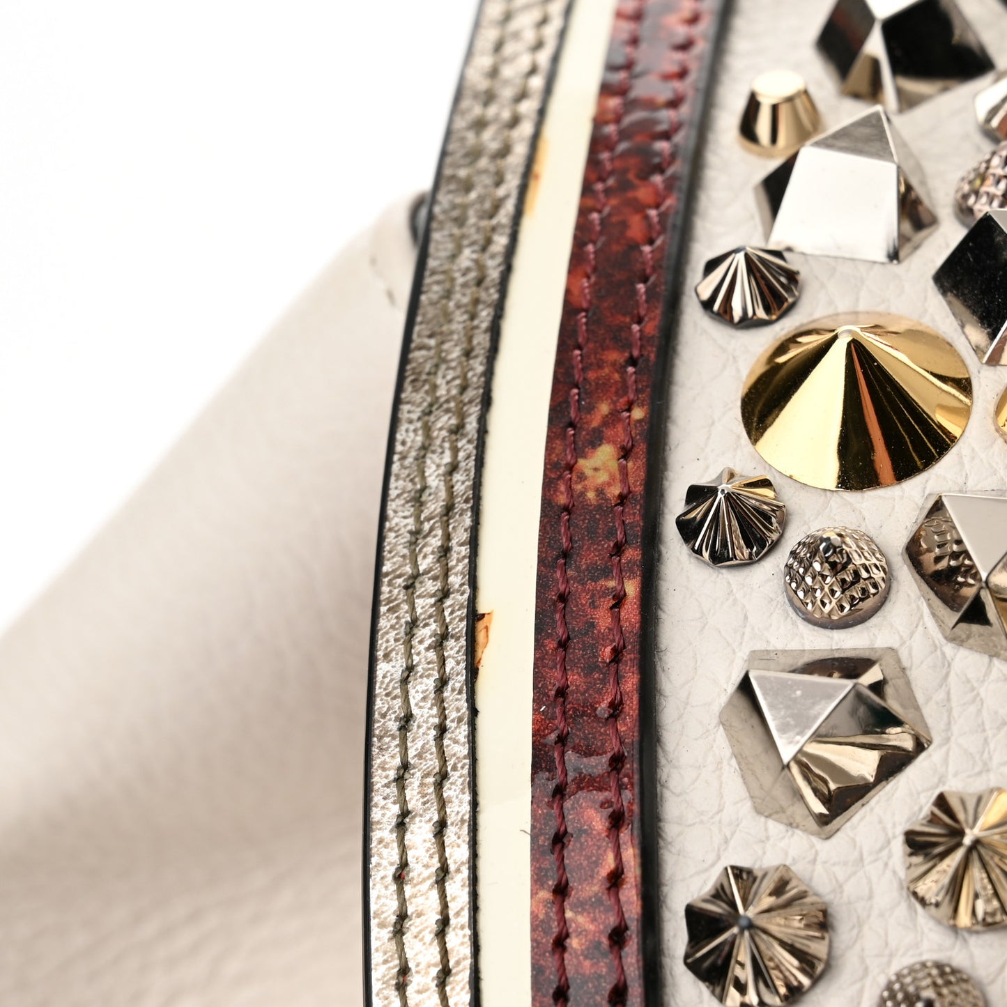 Calfskin Spiked Explorafunk Backpack