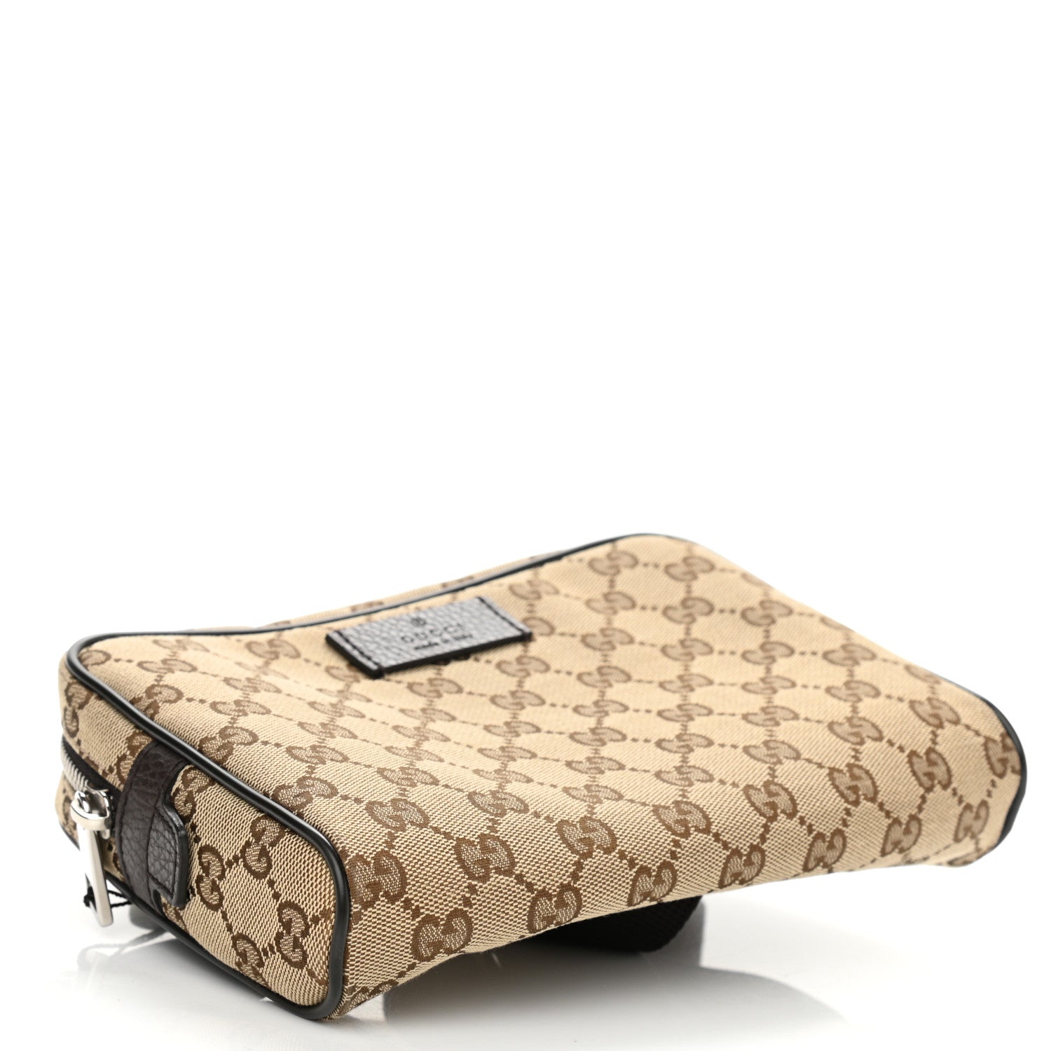 Gucci Monogram Belt Bag Dark Brown 4 of 10