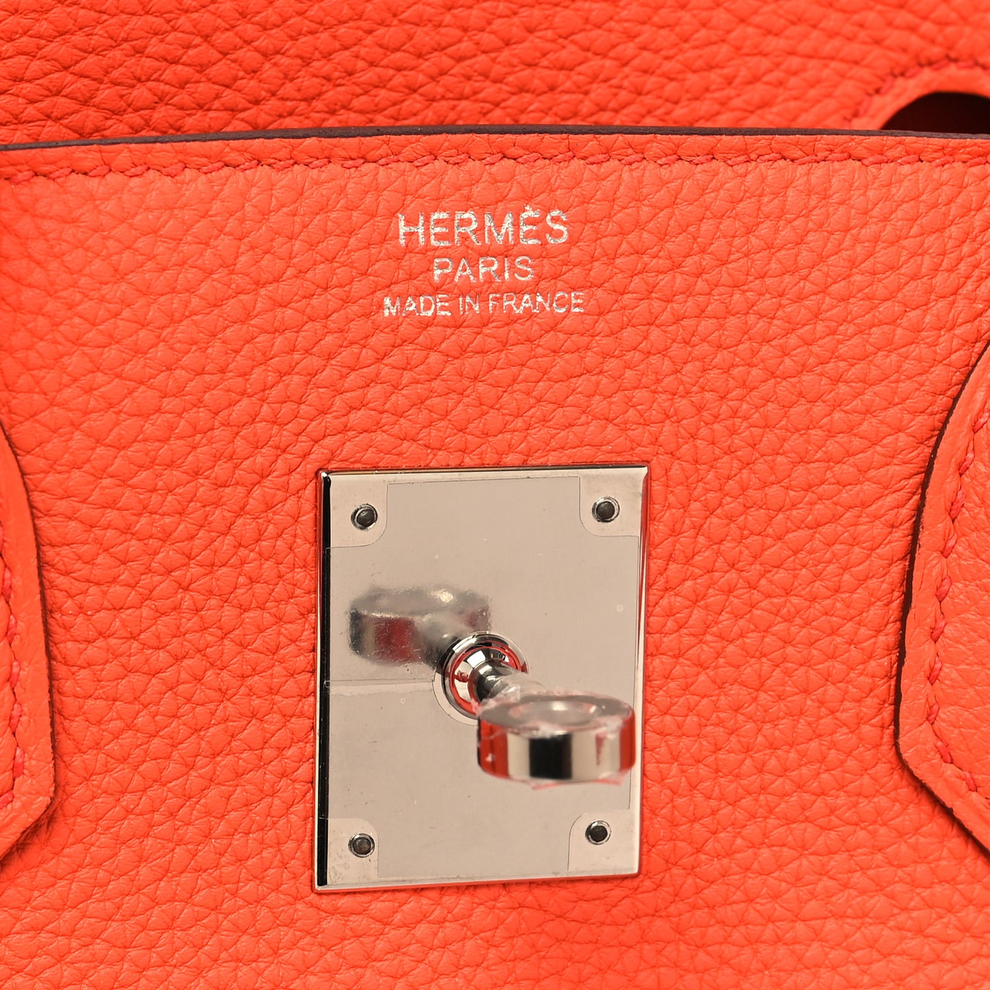 Togo Birkin 30 Orange Poppy