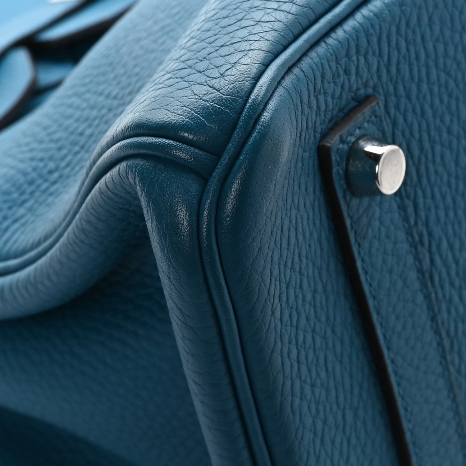 Hermes Togo BIRKIN 35 Bleu Izmir 8 of 11