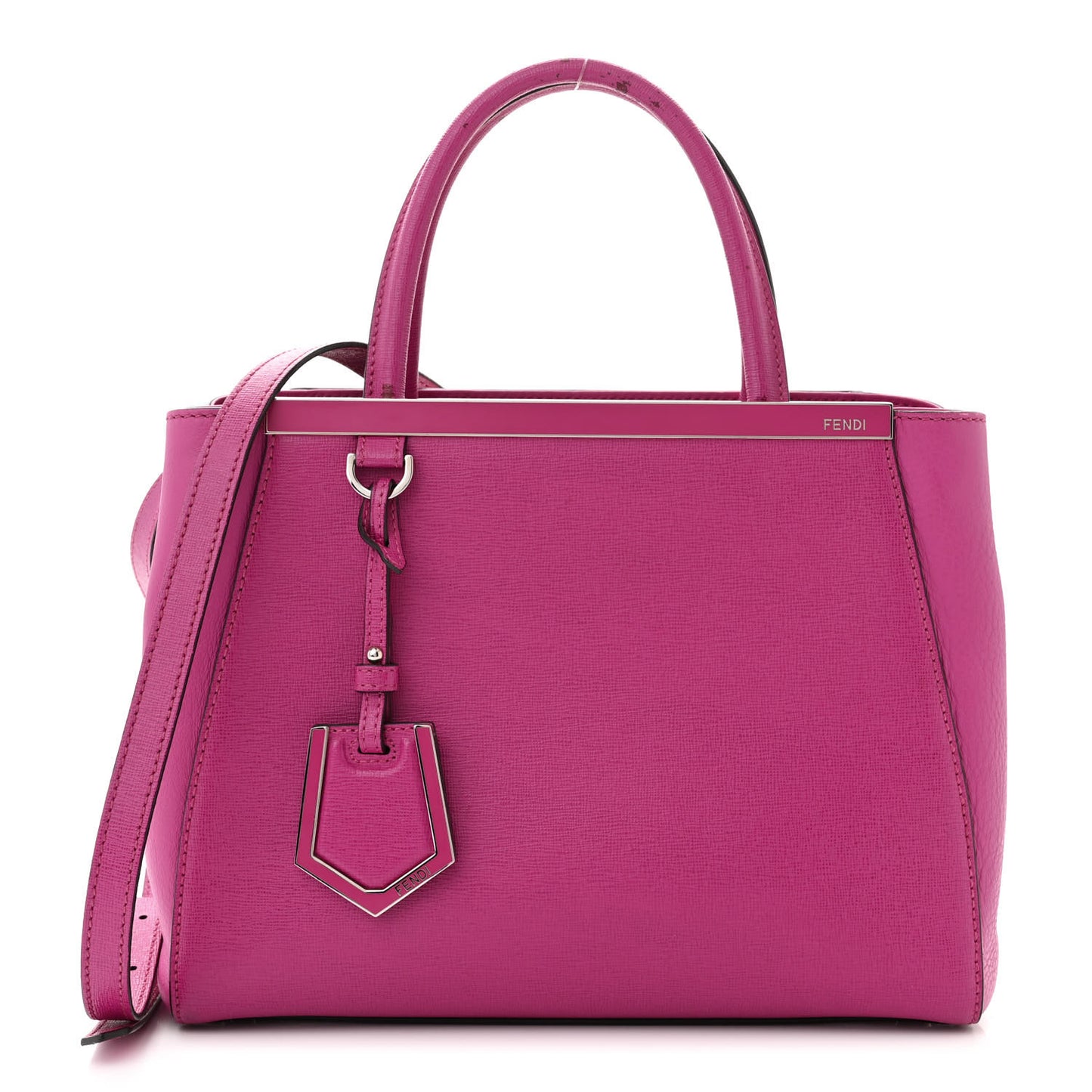Vitello Elite Petite 2Jours Tote Magenta