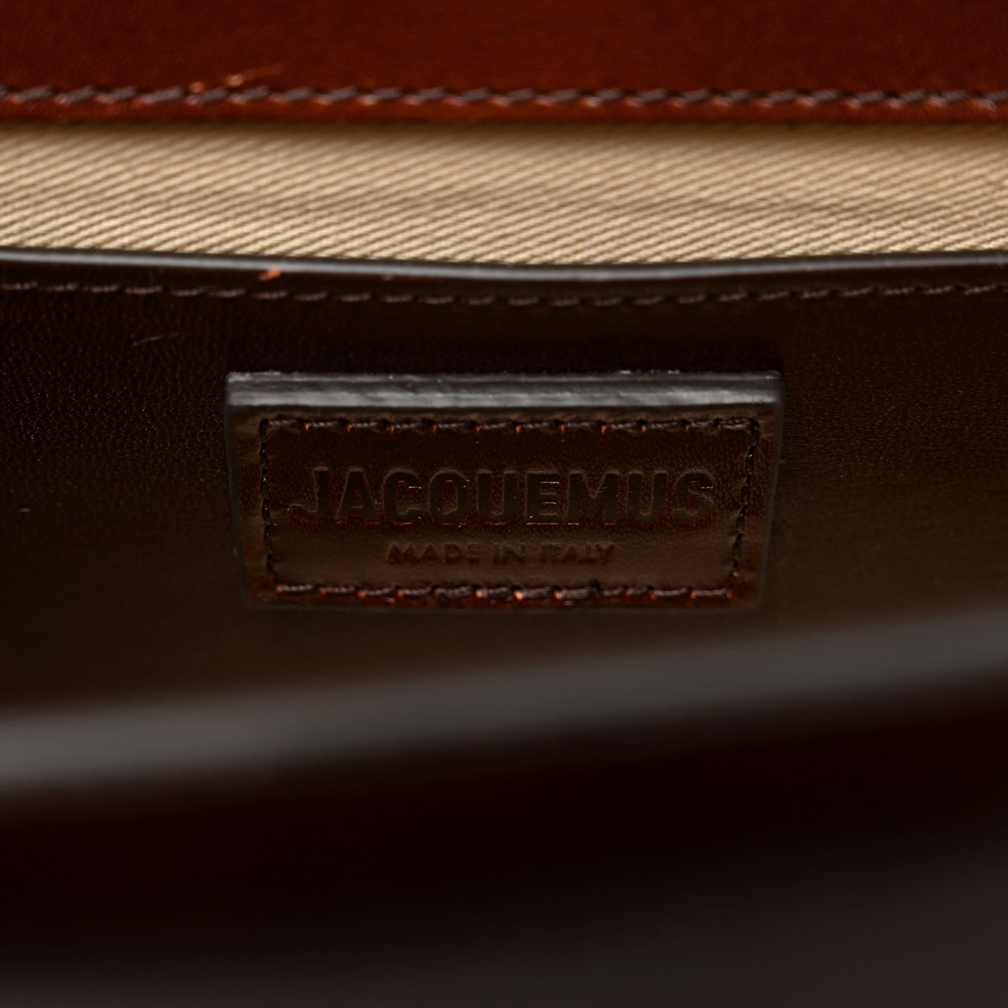 Smooth Calfskin Le Grand Bambino Brown
