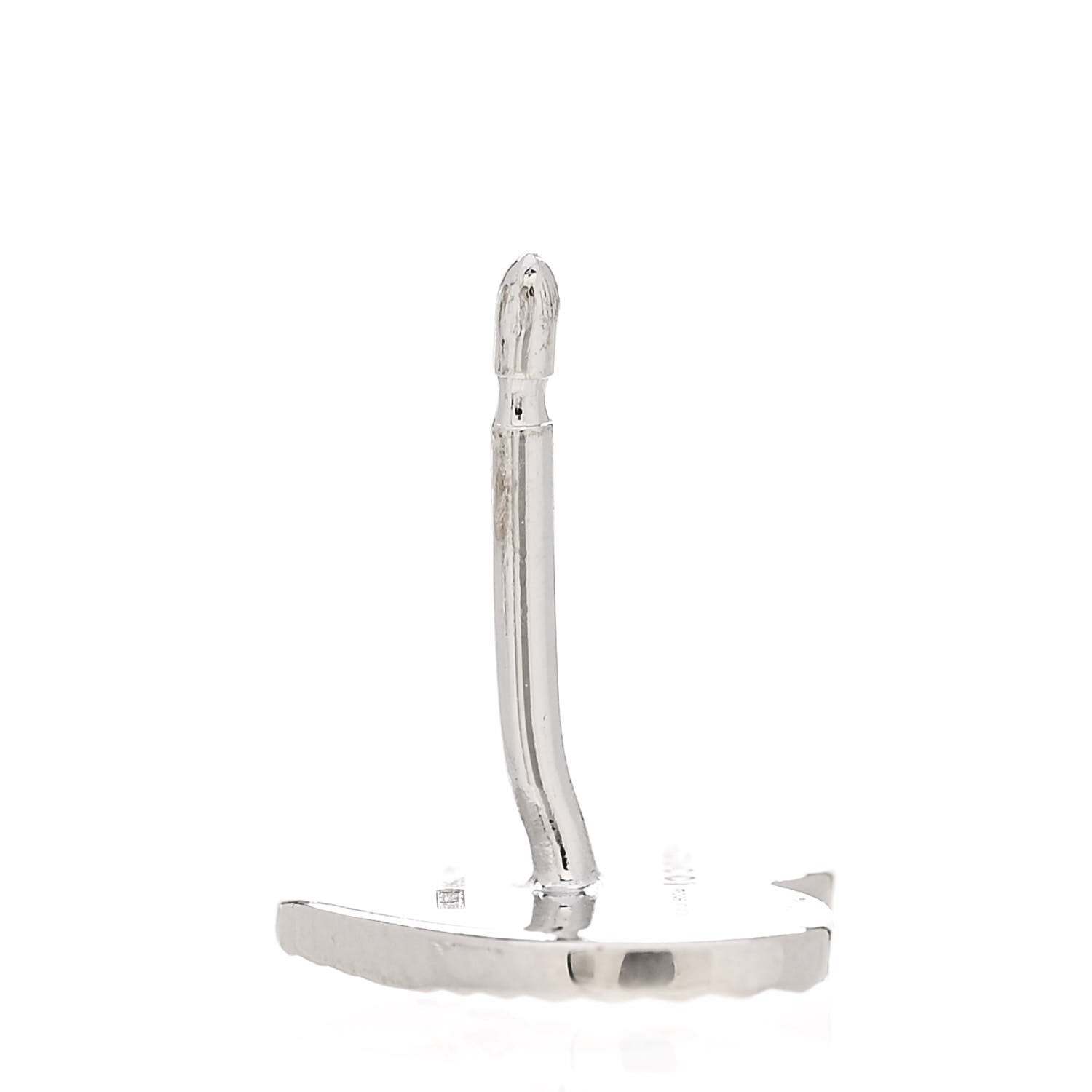 Gucci 18K White Gold Diamond Icon Asymmetric Stud Earrings 5 of 5