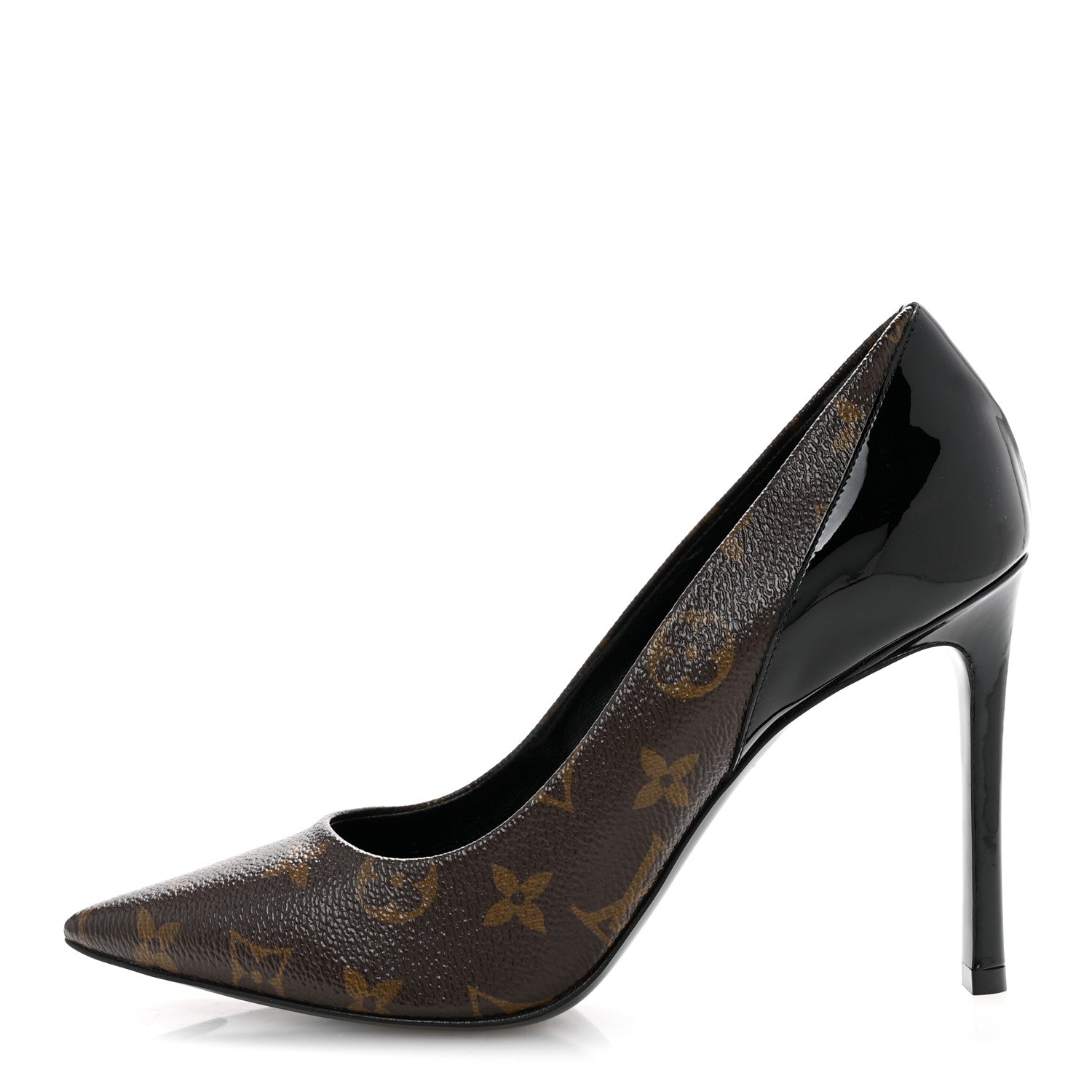 Louis Vuitton Monogram Cherie Pumps 38 Black 1910121 – FASHIONPHILE