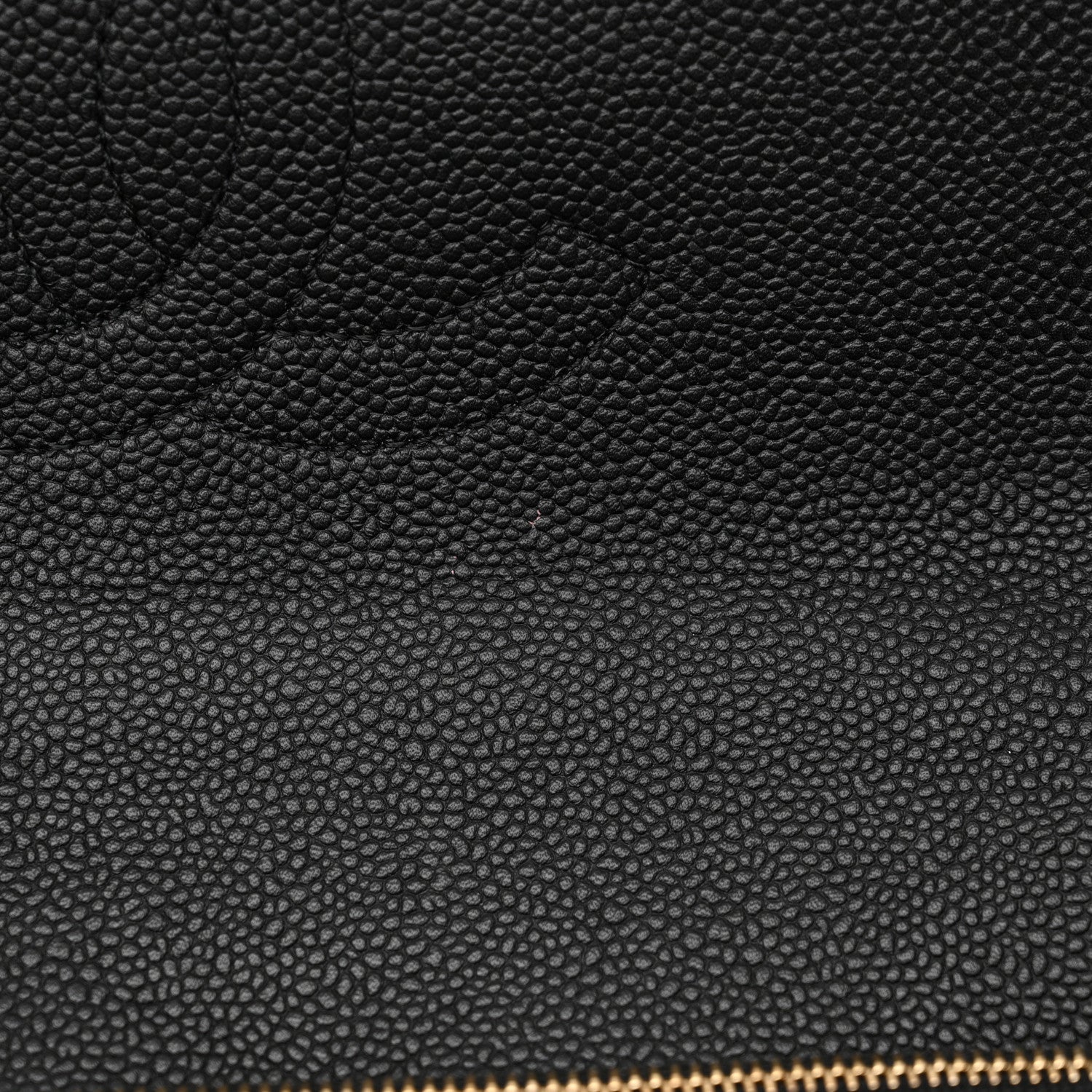 Chanel Grained Calfskin Stitched Flap Black 11 of 16