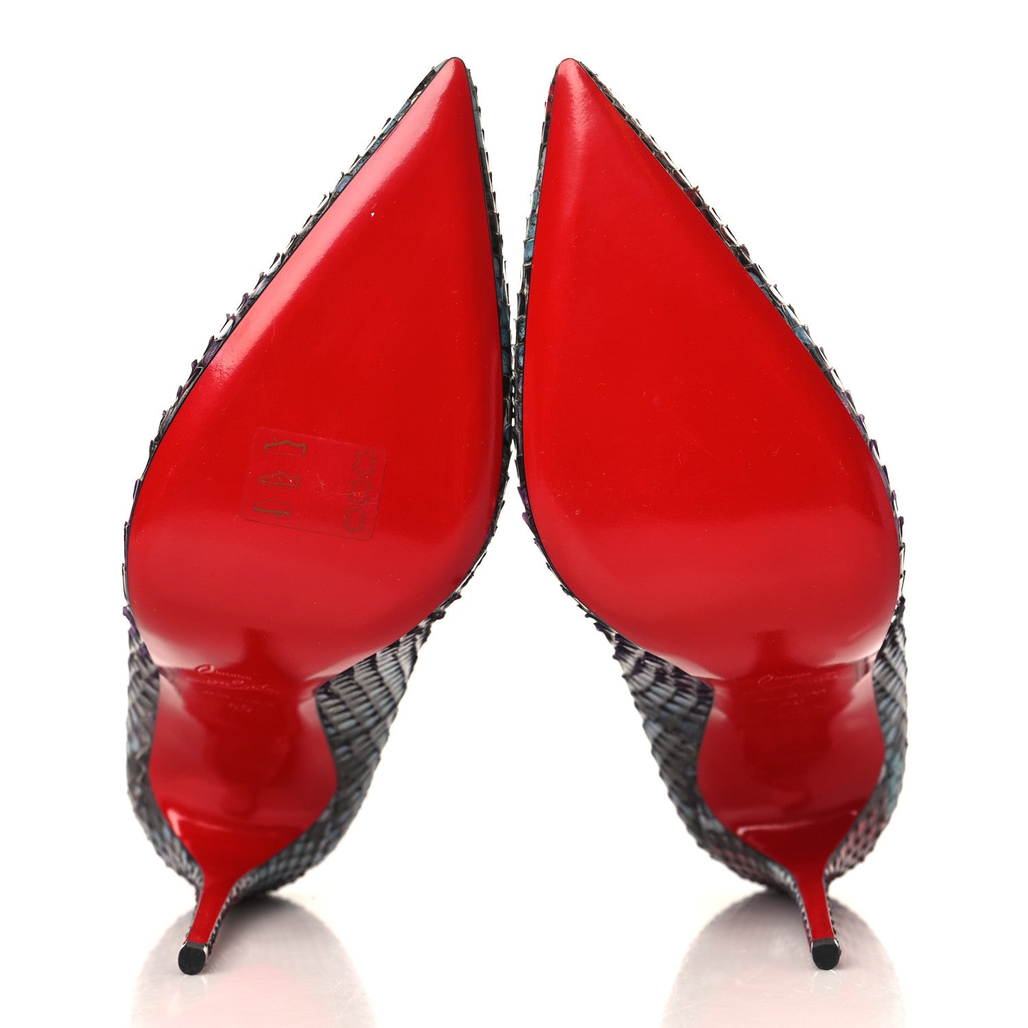Christian Louboutin Snakeskin So Kate 120 Pumps 40 Multi 6 of 8