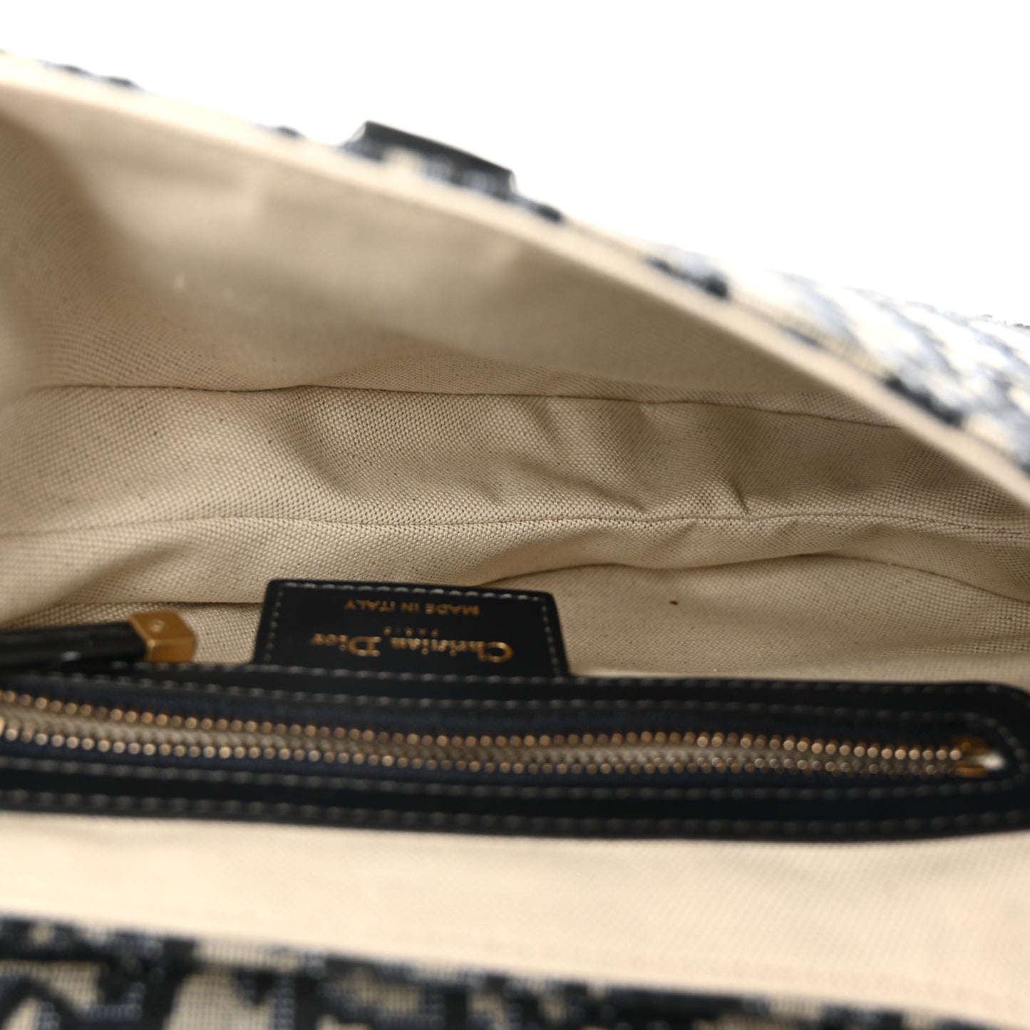 Oblique Saddle Bag Blue