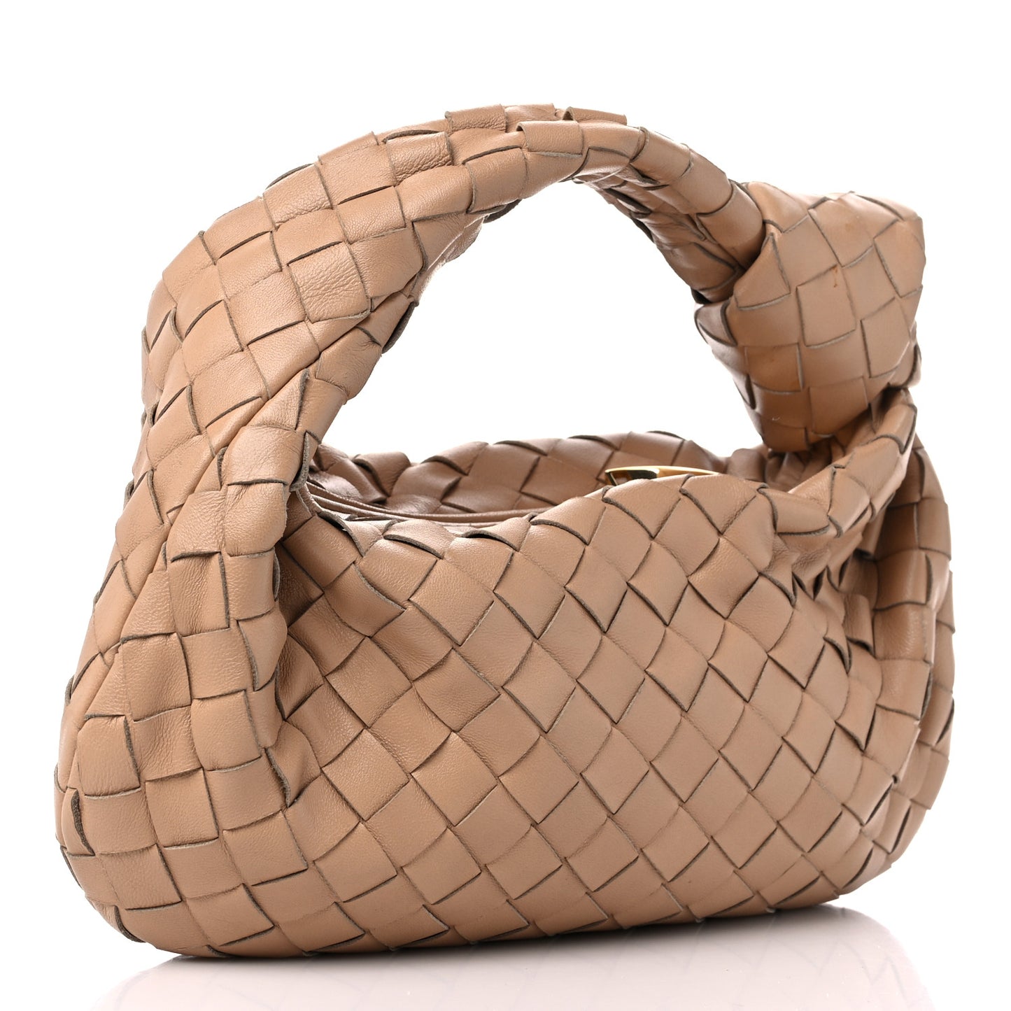 Nappa Intrecciato Mini Jodie Sandalwood