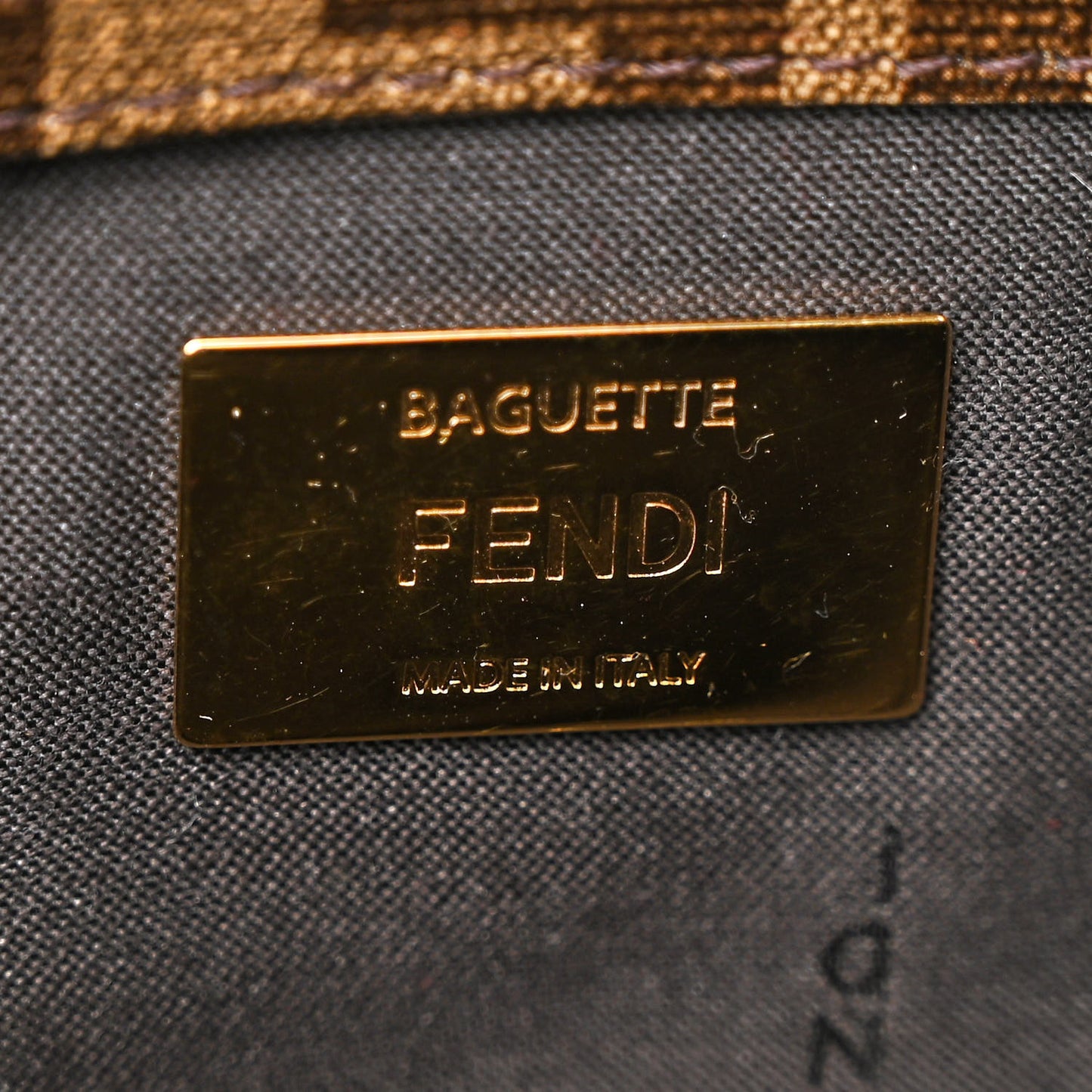 Glazed Fabric FF 1974 Hairdo Girls Inlay Baguette Mogano Panna Multicolor