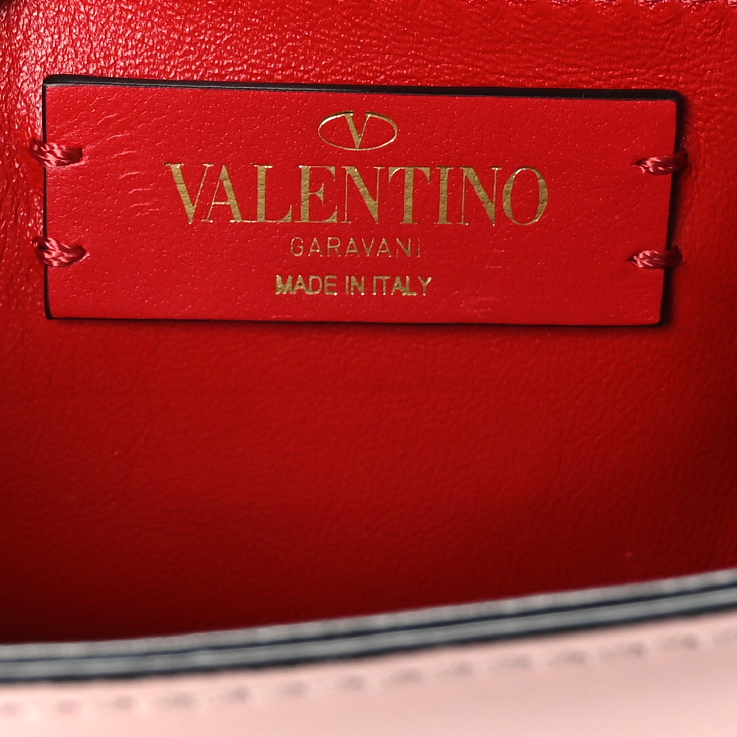 Calfskin Small Supervee Crossbody Bag Rose Quartz