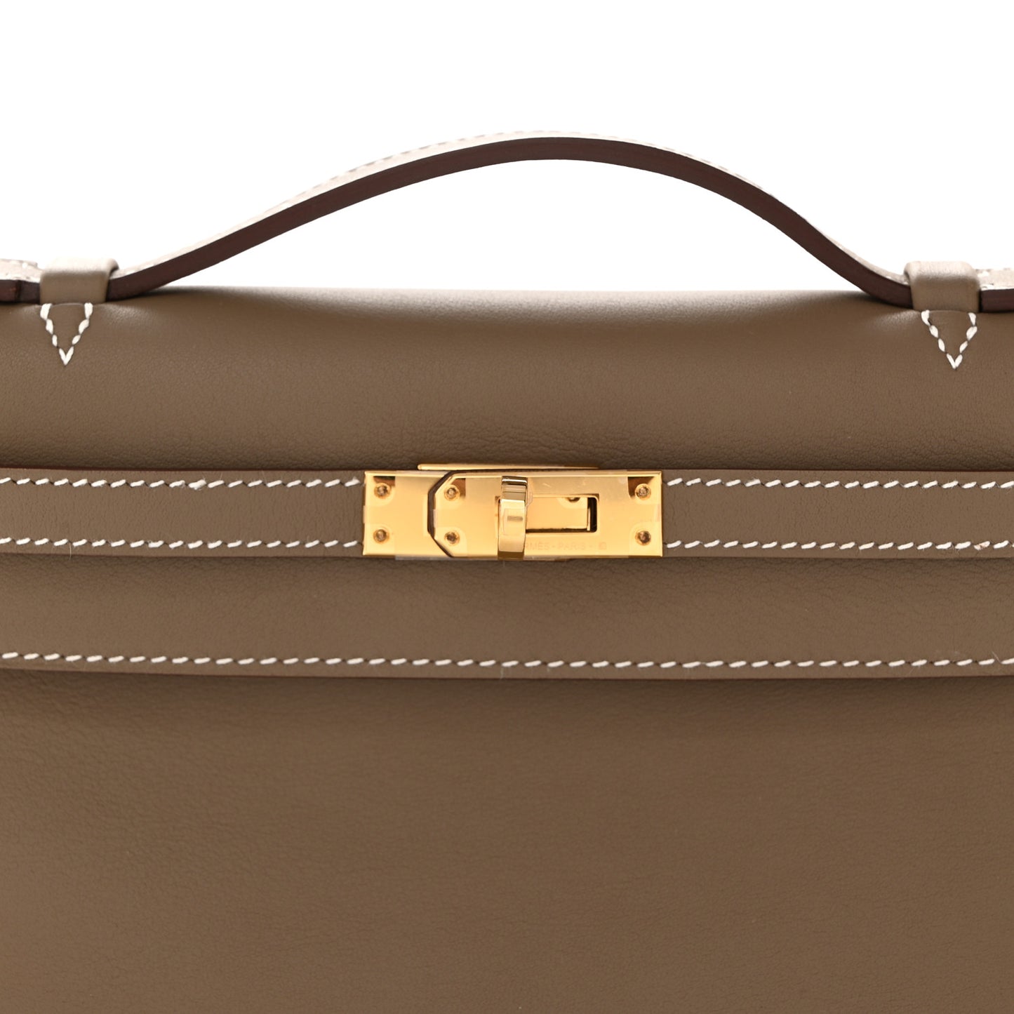 Swift Kelly Pochette Clutch Etoupe