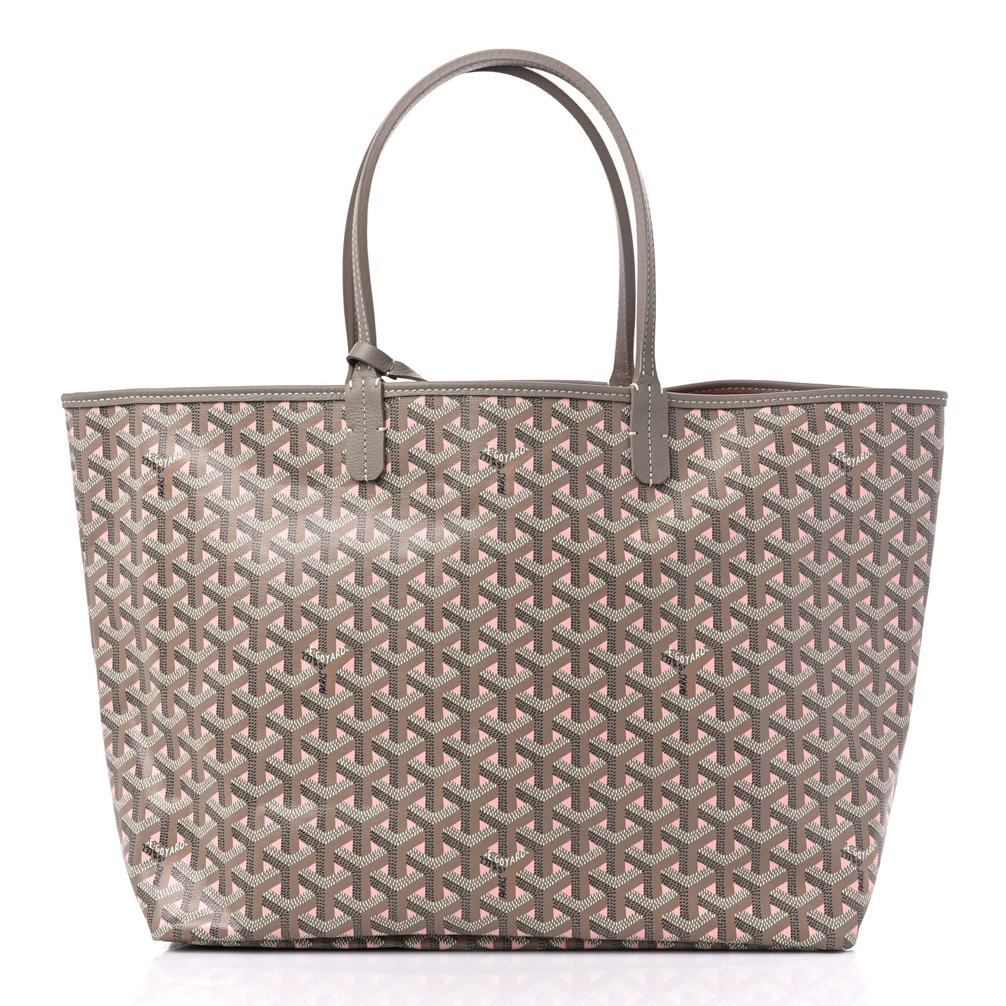 Goyardine Saint Louis Claire Voie PM Grege Powder Pink