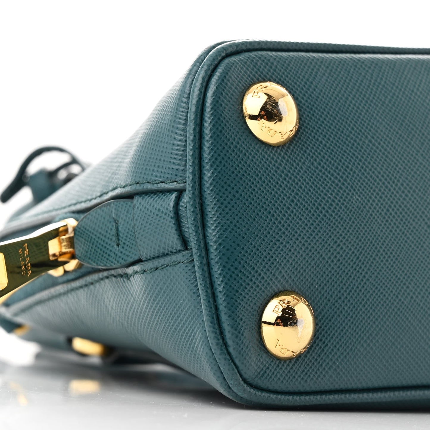 Saffiano Lux Mini Promenade Tote Ottanio