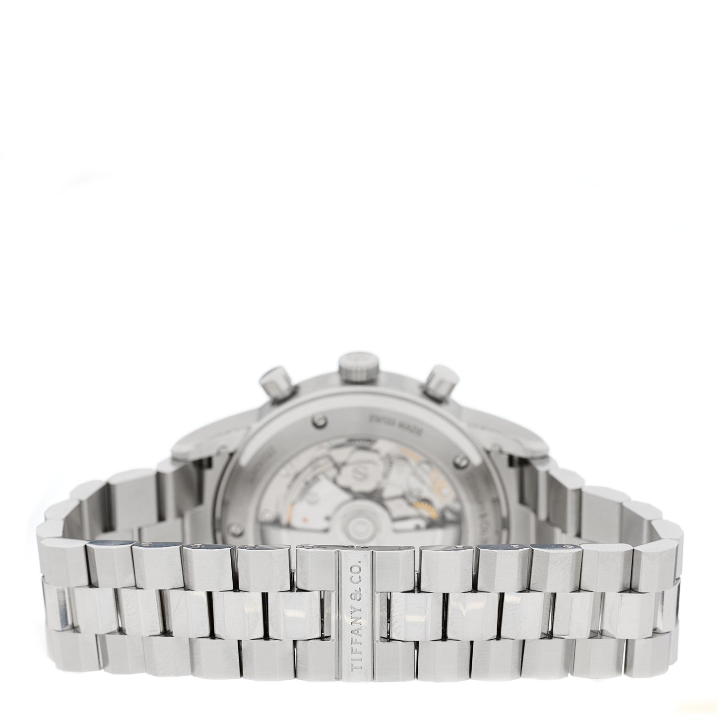 Stainless Steel 42mm CT60 Chronograph Automatic Watch Blue