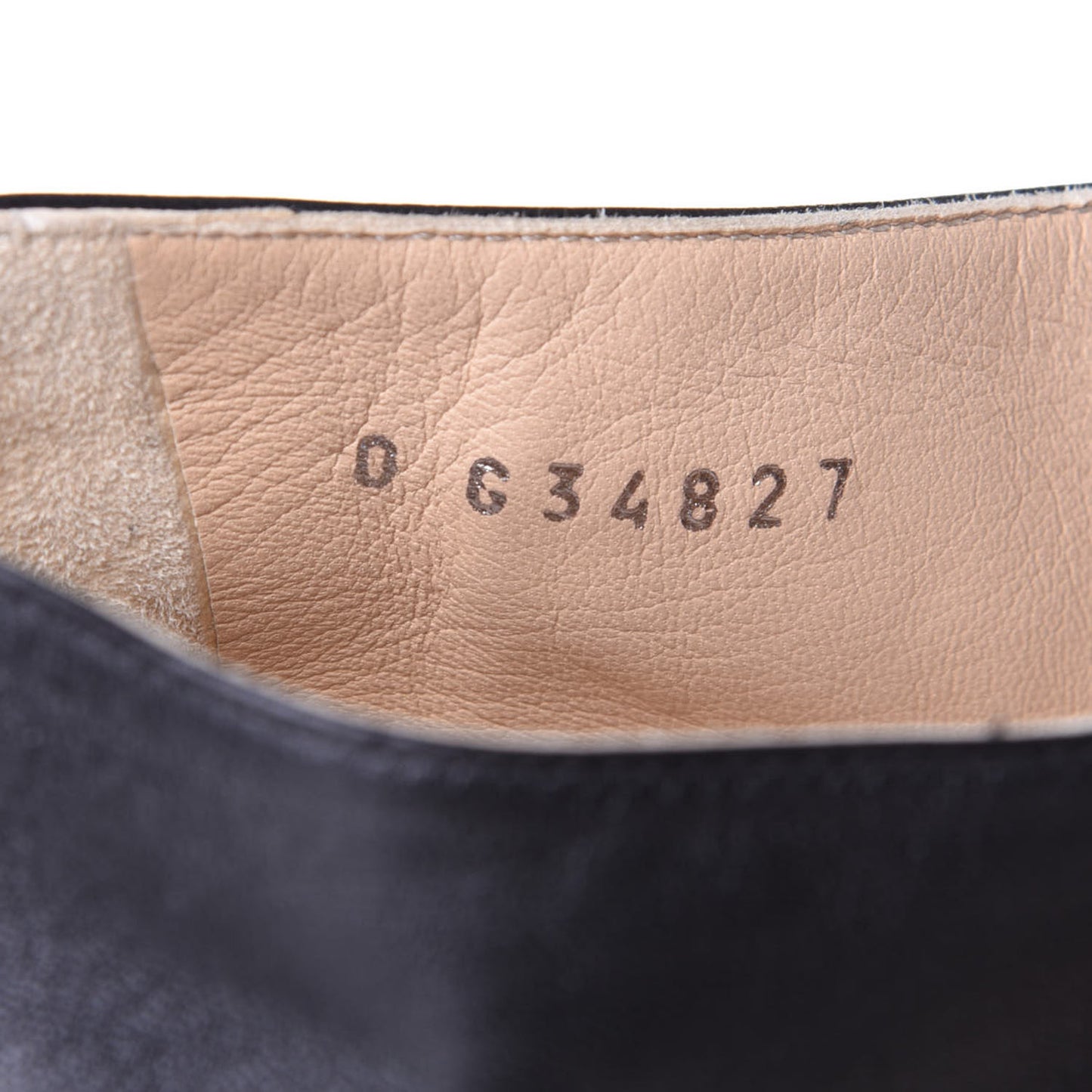 Lambskin CC Chain Mocassin Loafers 39.5 Black