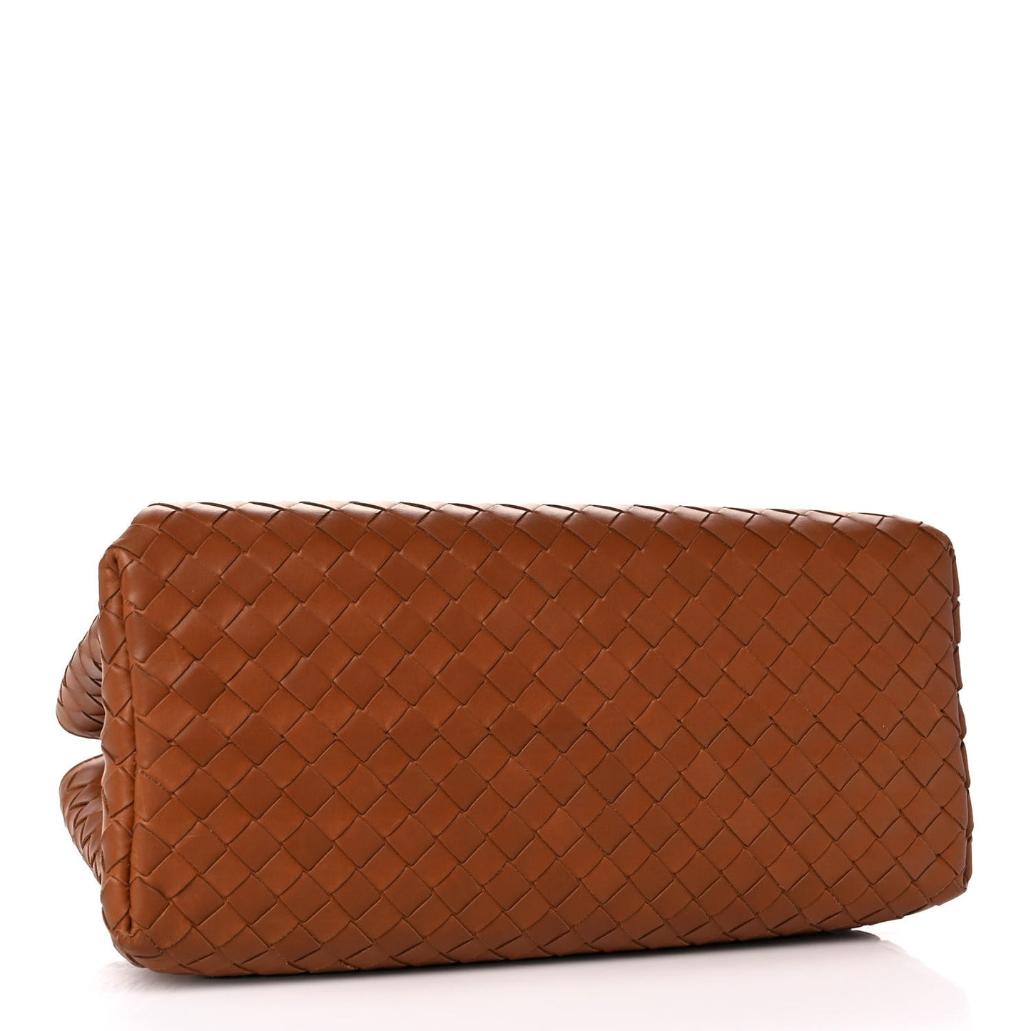 Calfskin Intrecciato Mini Roma Noce