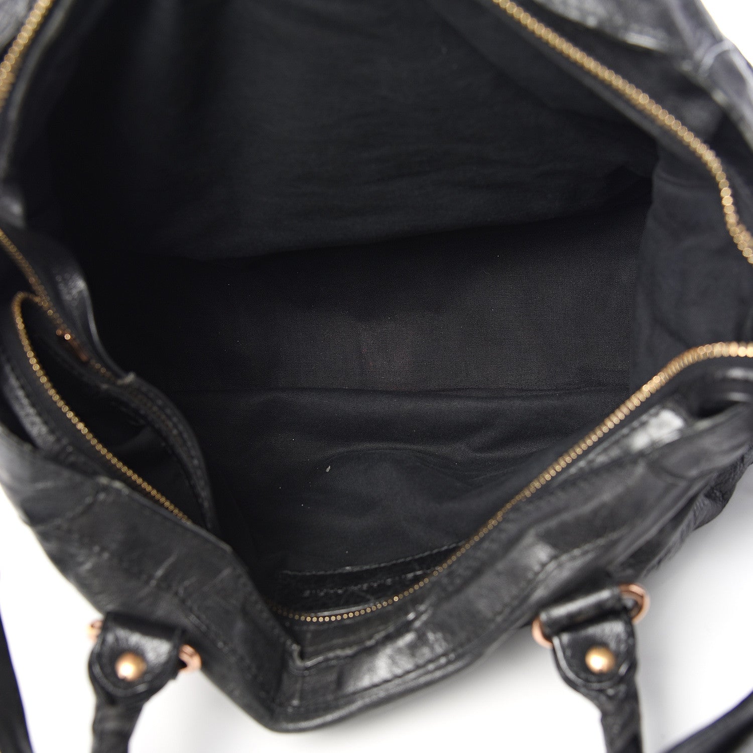 Balenciaga Agneau Giant 12 Rose Gold Hardware City Black 4 of 12