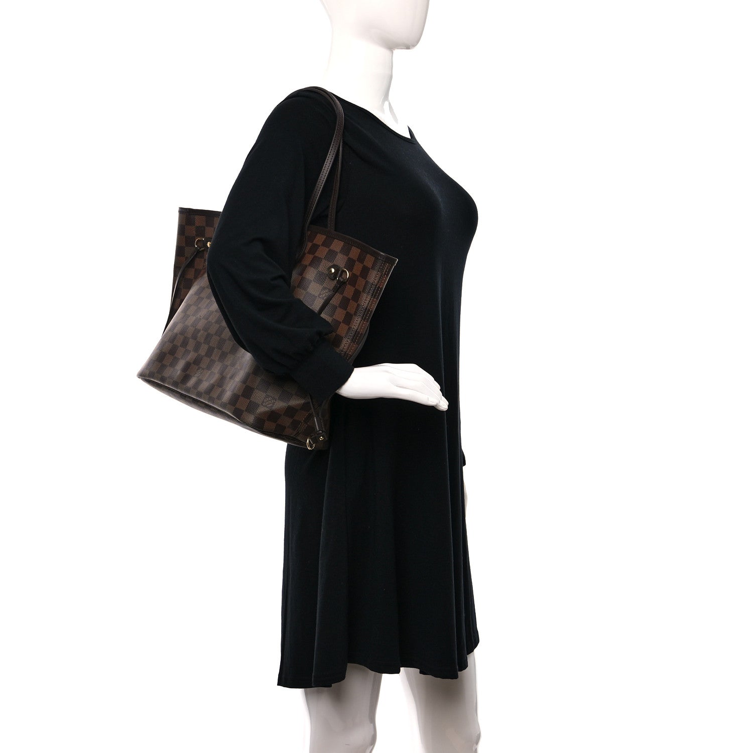 Louis Vuitton Damier Ebene Neo Neverfull MM 2 of 8