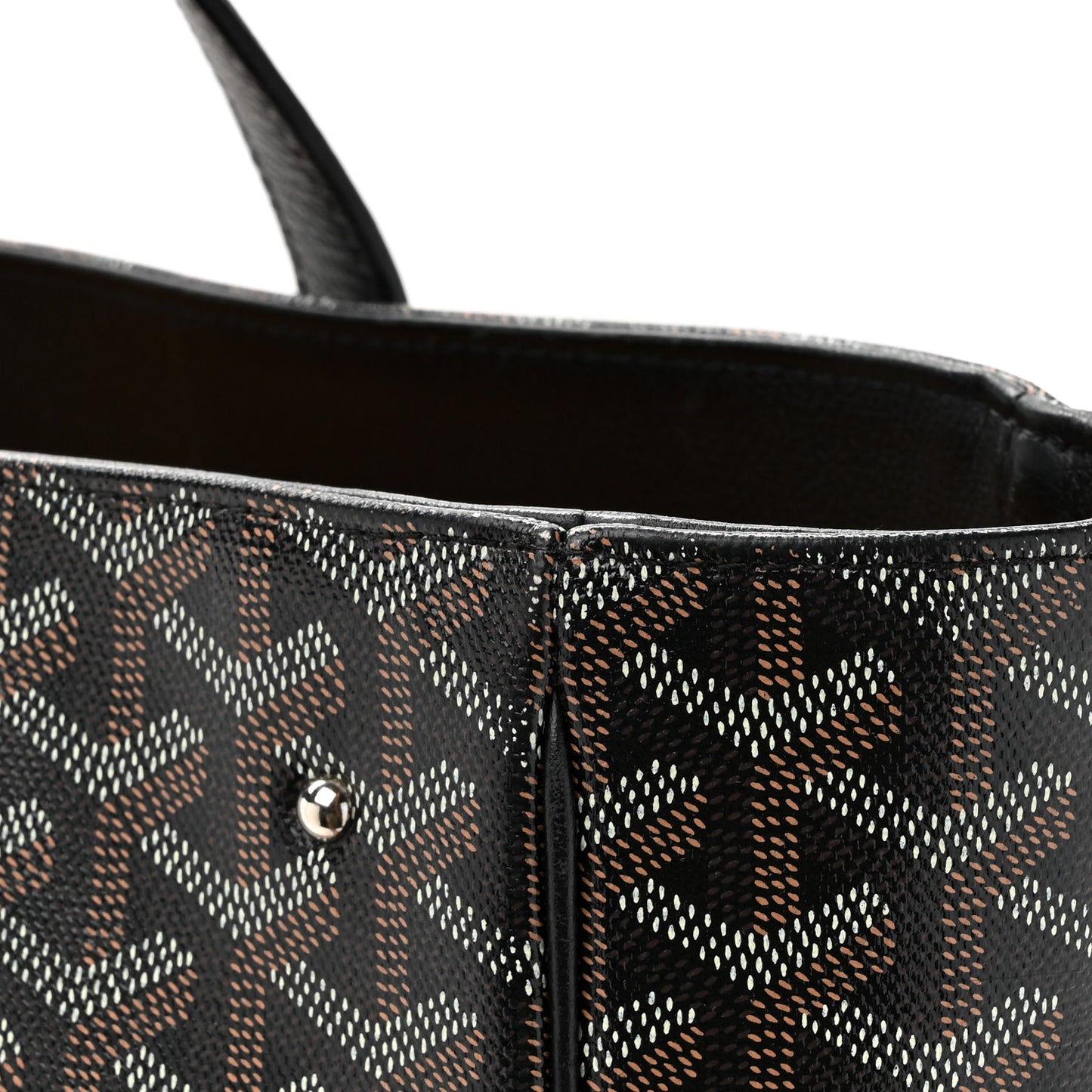 Goyardine Voltaire III Tote Black