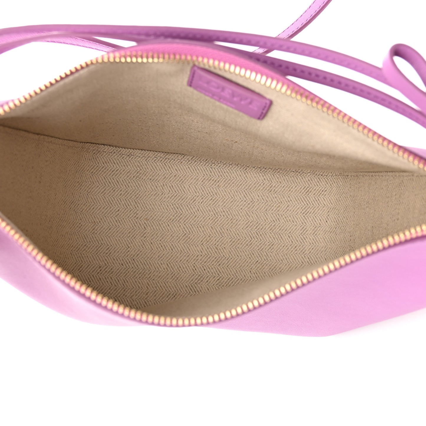 Calfskin Mini Hammock Hobo Purple