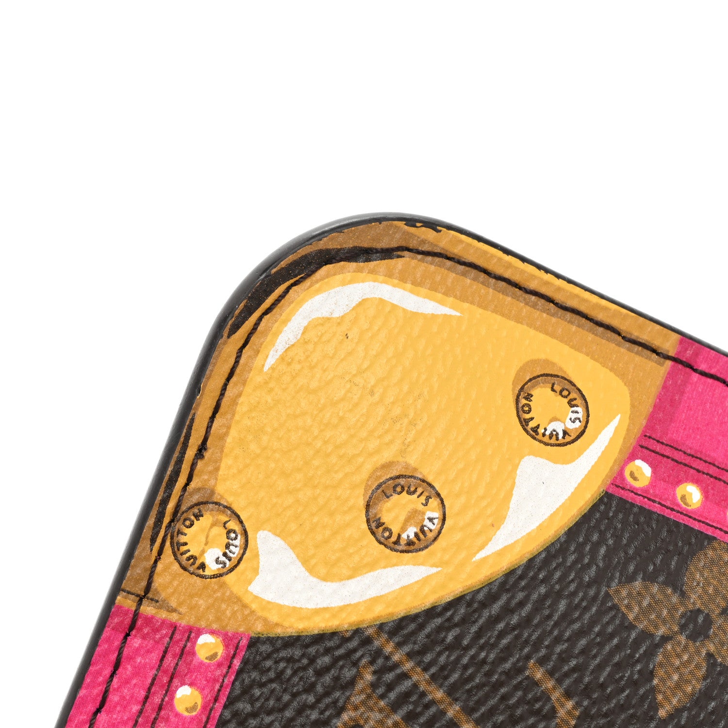 Louis Vuitton Monogram Summer Trunks MM GM Pochette 11 of 13