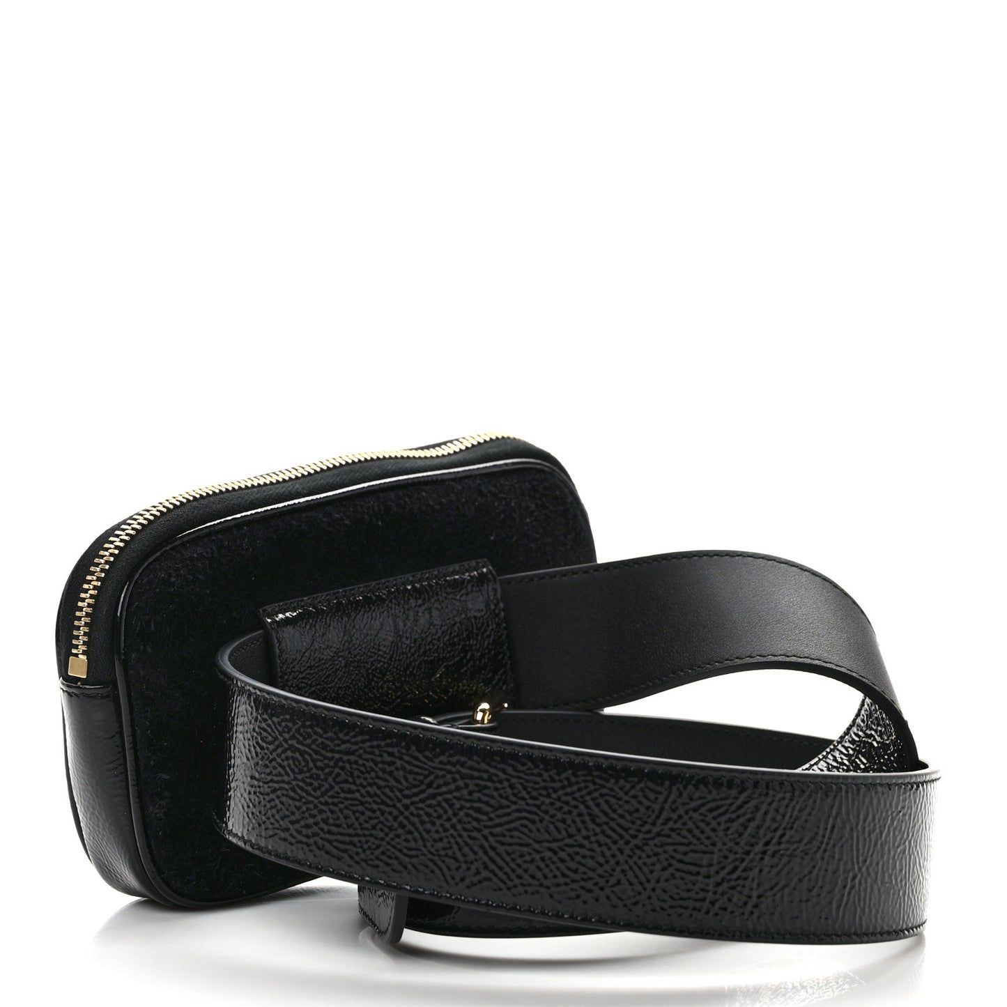 Suede Patent Ophidia Belted iPhone Case 95 38 Black