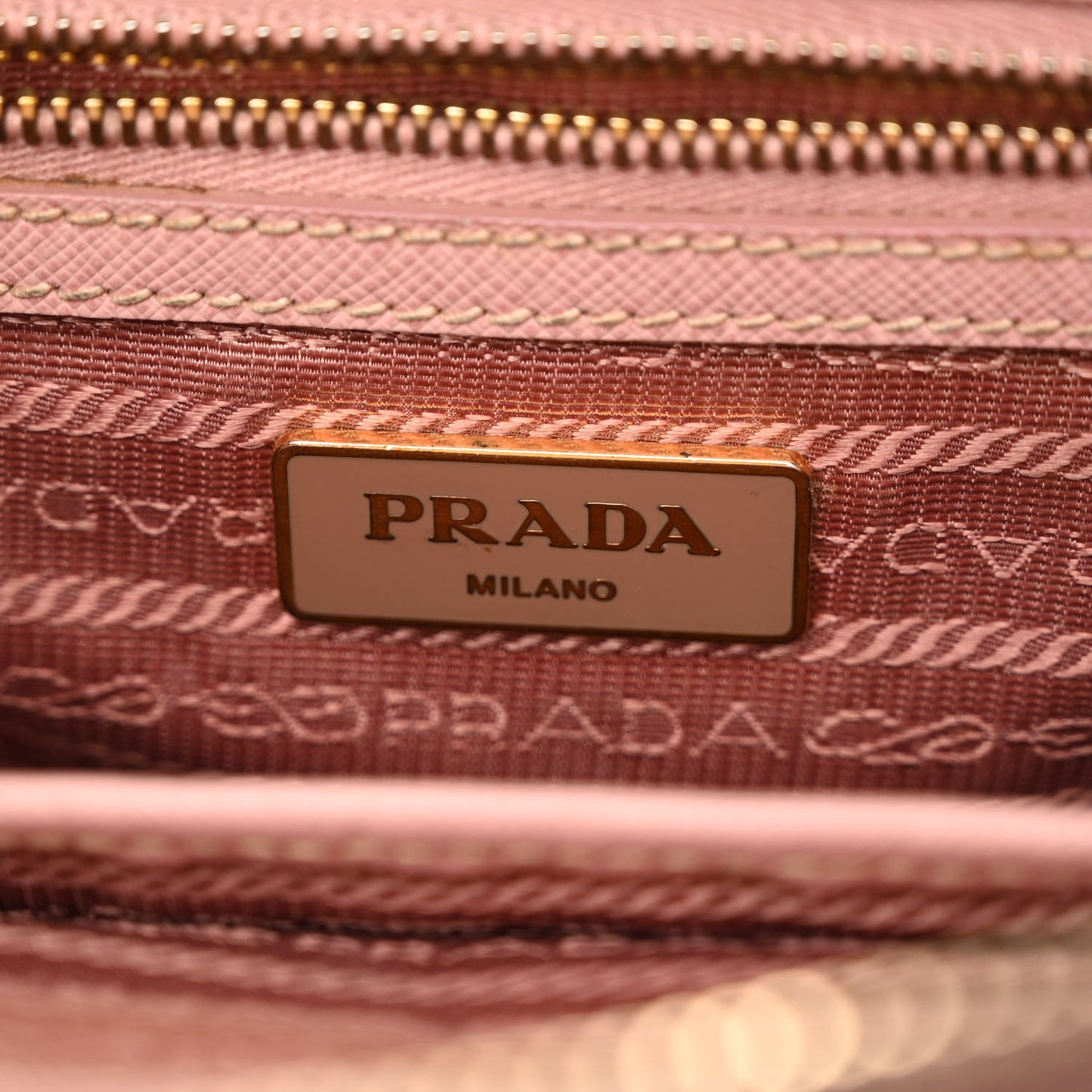 Saffiano Small Galleria Double Zip Tote Orchidea