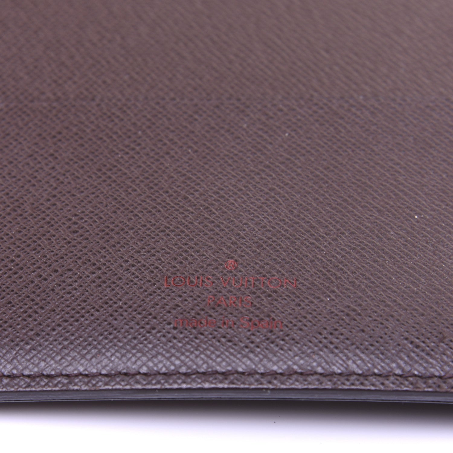 Louis Vuitton Damier Ebene Desk Agenda Cover 8 of 11