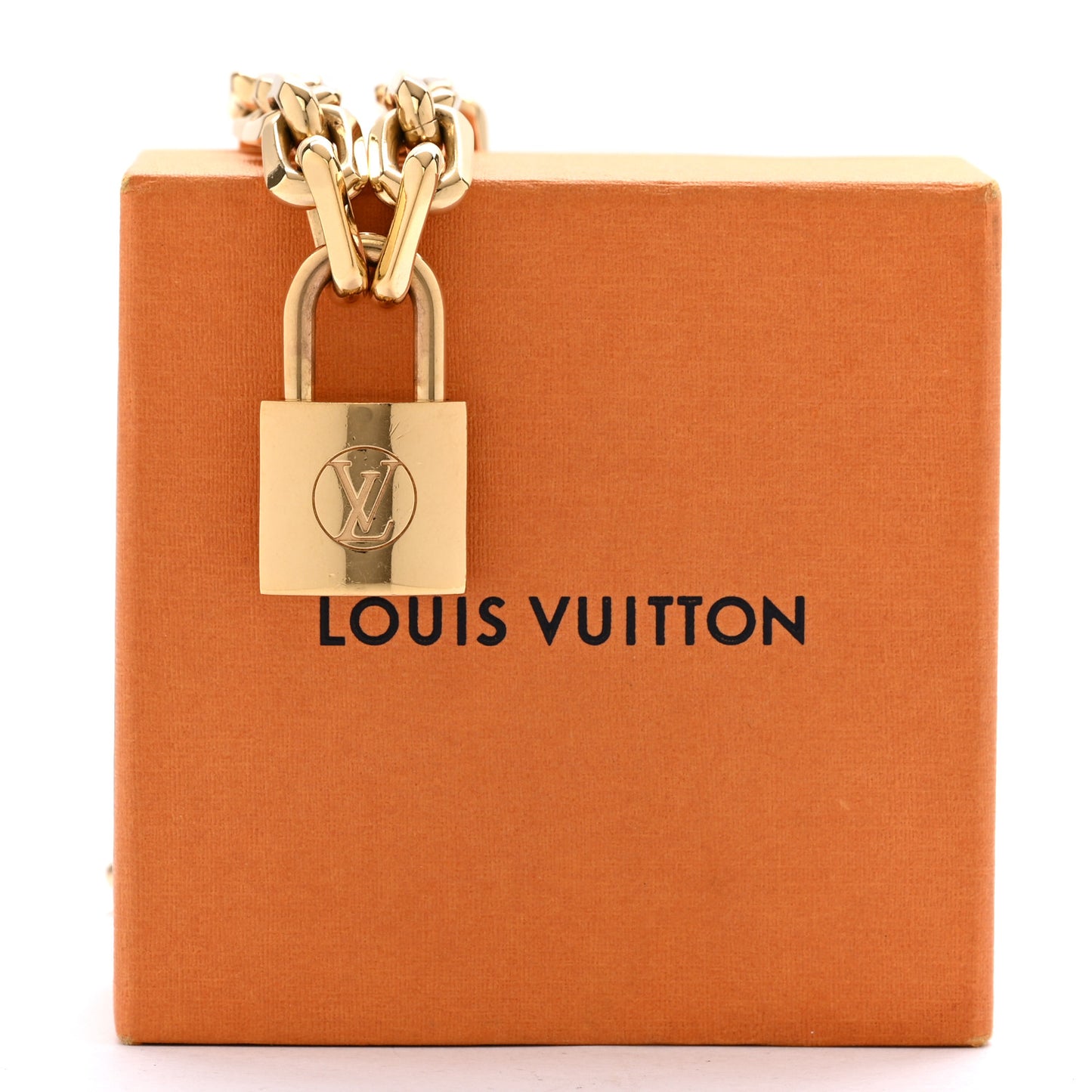 LV Edge Necklace Cadenas Gold