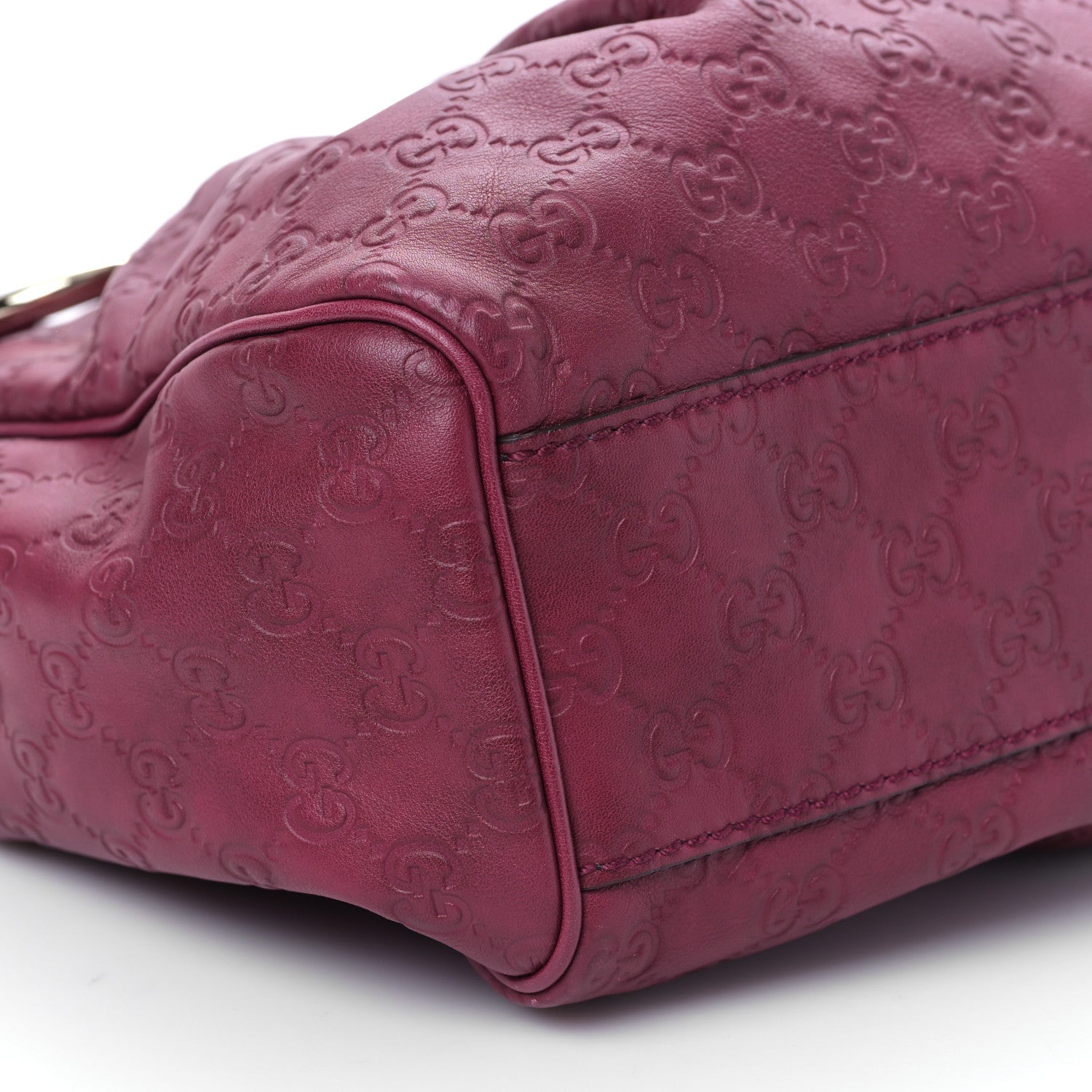 Gucci Guccissima Medium Sukey Tote Raspberry Candy 9 of 10