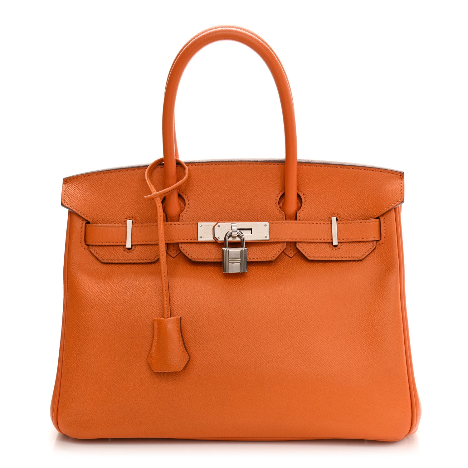 Hermes Epsom Birkin 30 Orange 1 of 17
