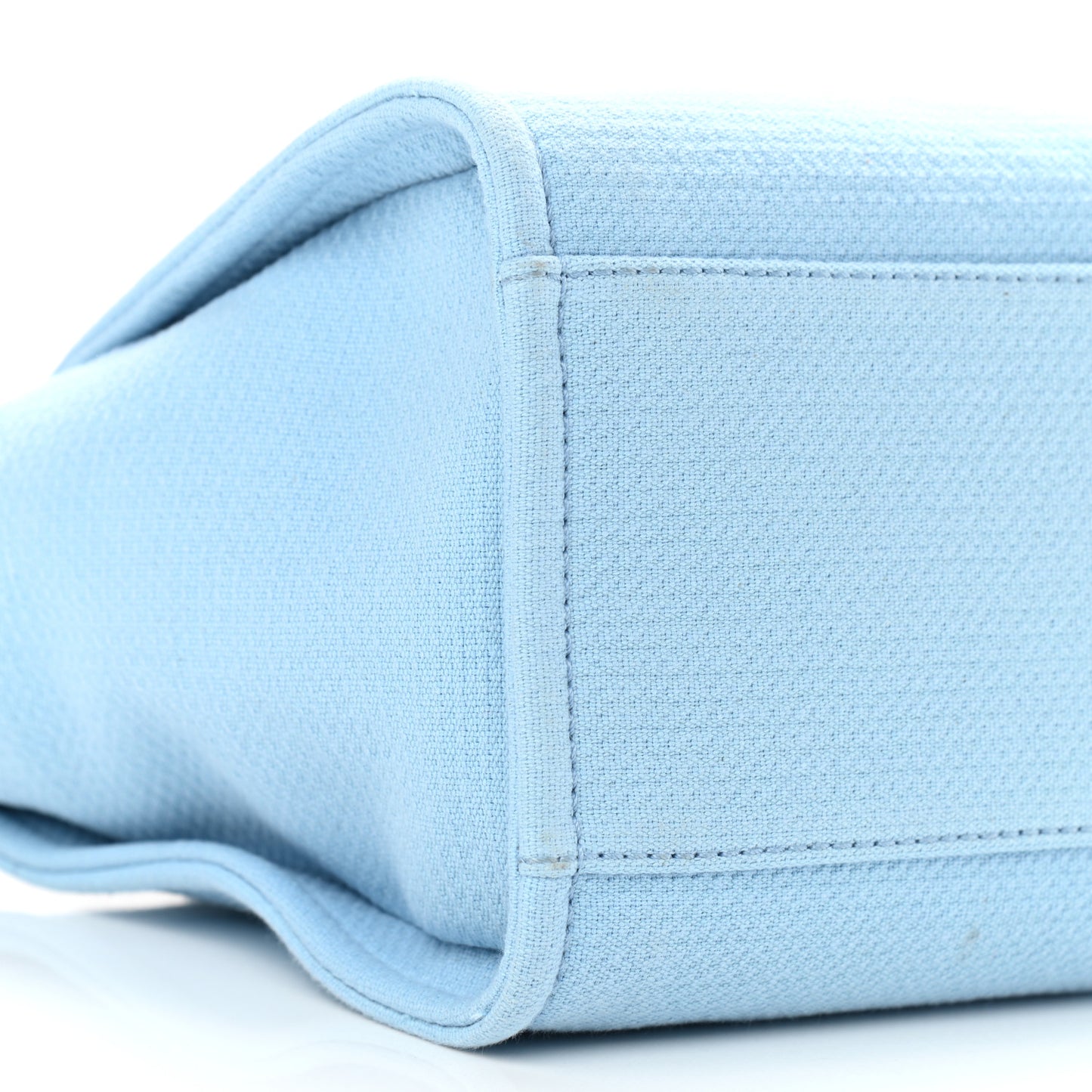 Mixed Fibers Small Deauville Tote Light Blue