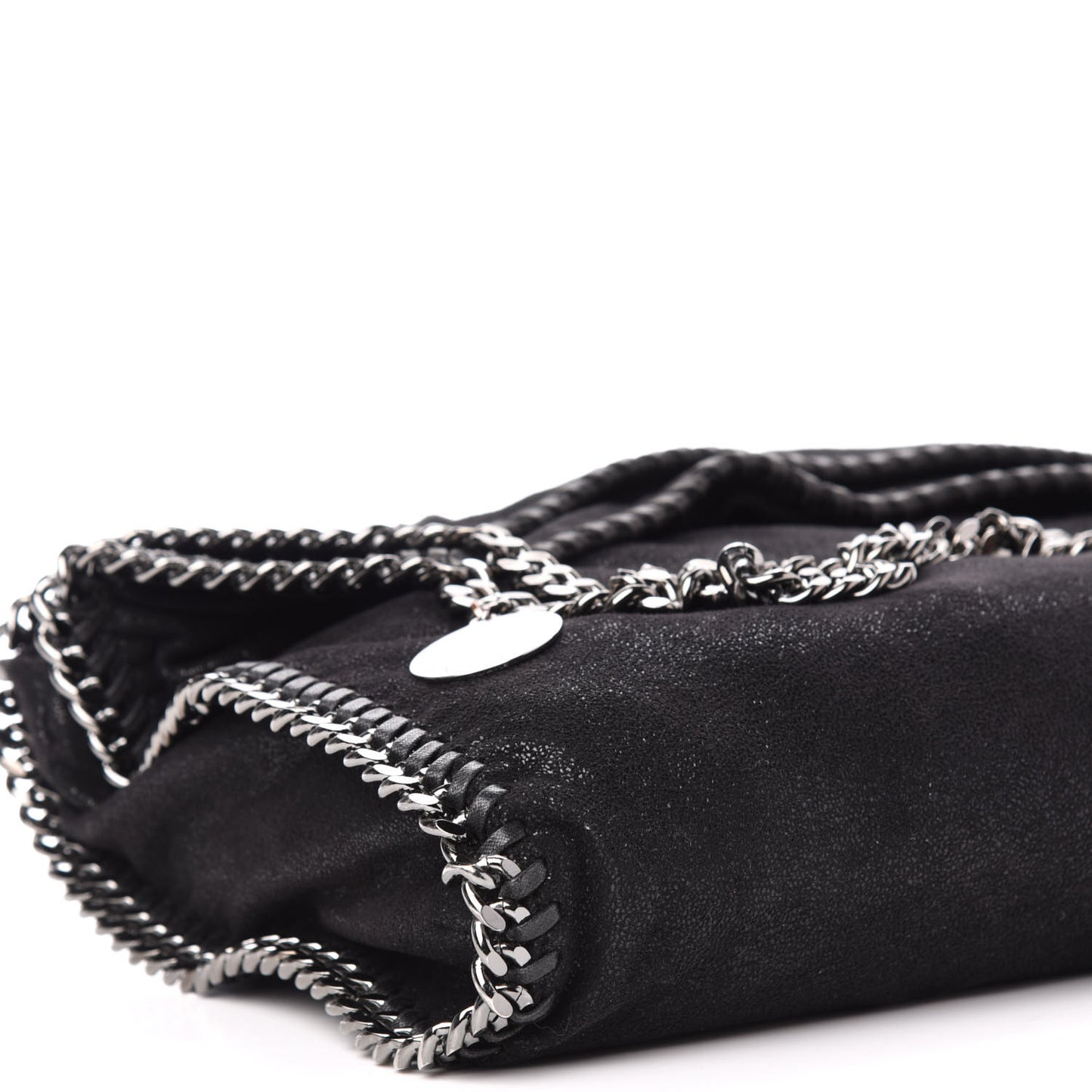 Shaggy Deer Small Falabella Tote Black