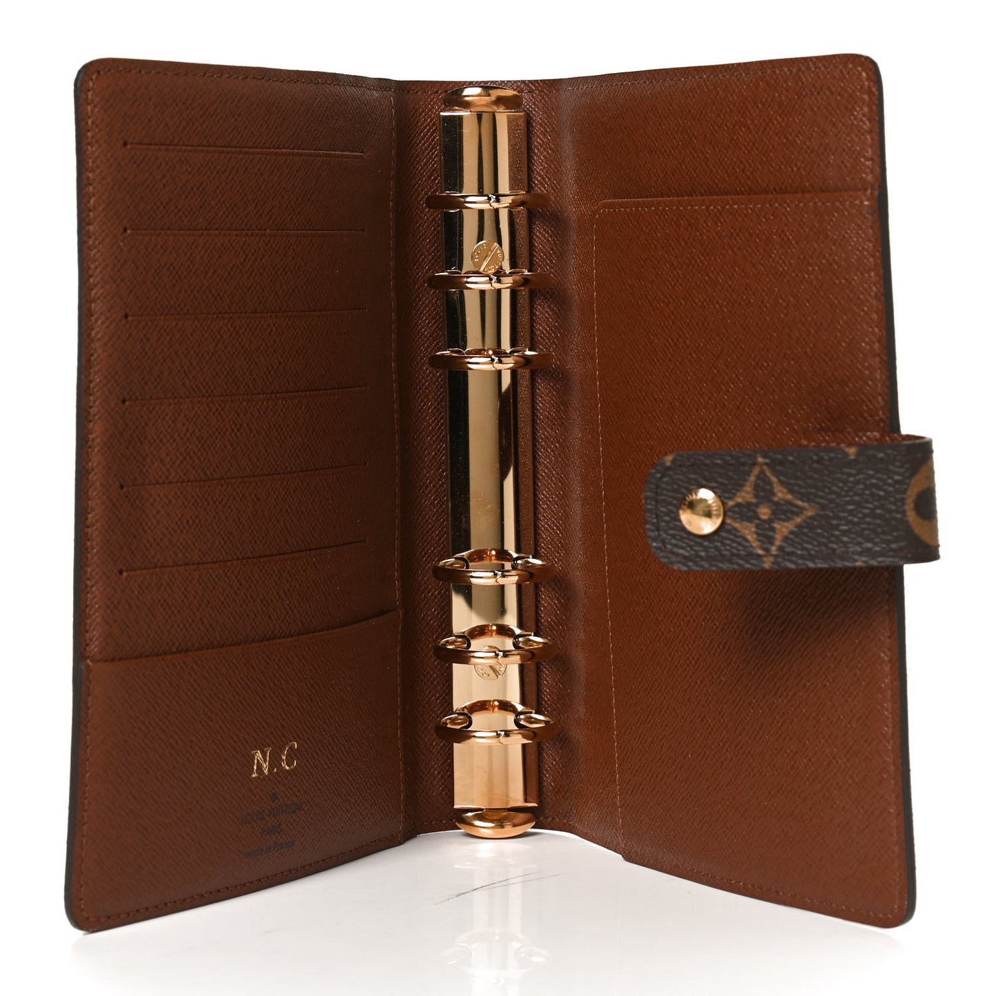 Monogram Medium Ring Agenda Cover
