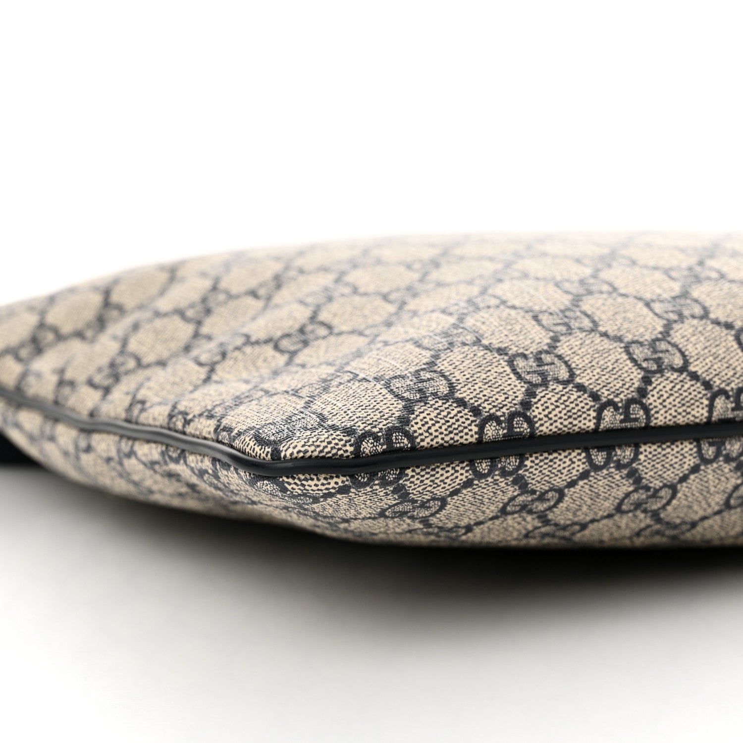 Gucci GG Plus Monogram Large Flat Messenger Bag Beige Blue 9 of 10