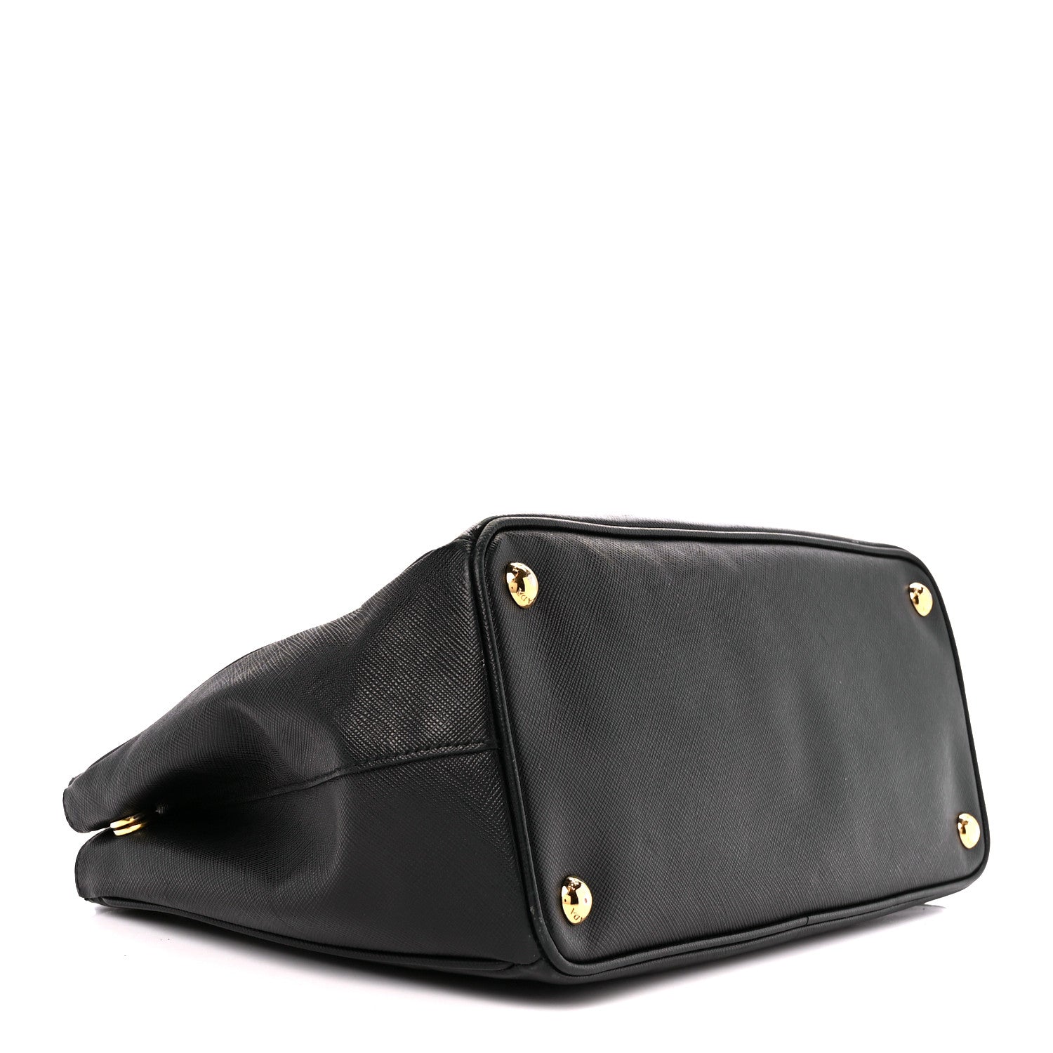 Prada Saffiano Small Galleria Double Zip Tote Black 3 of 11