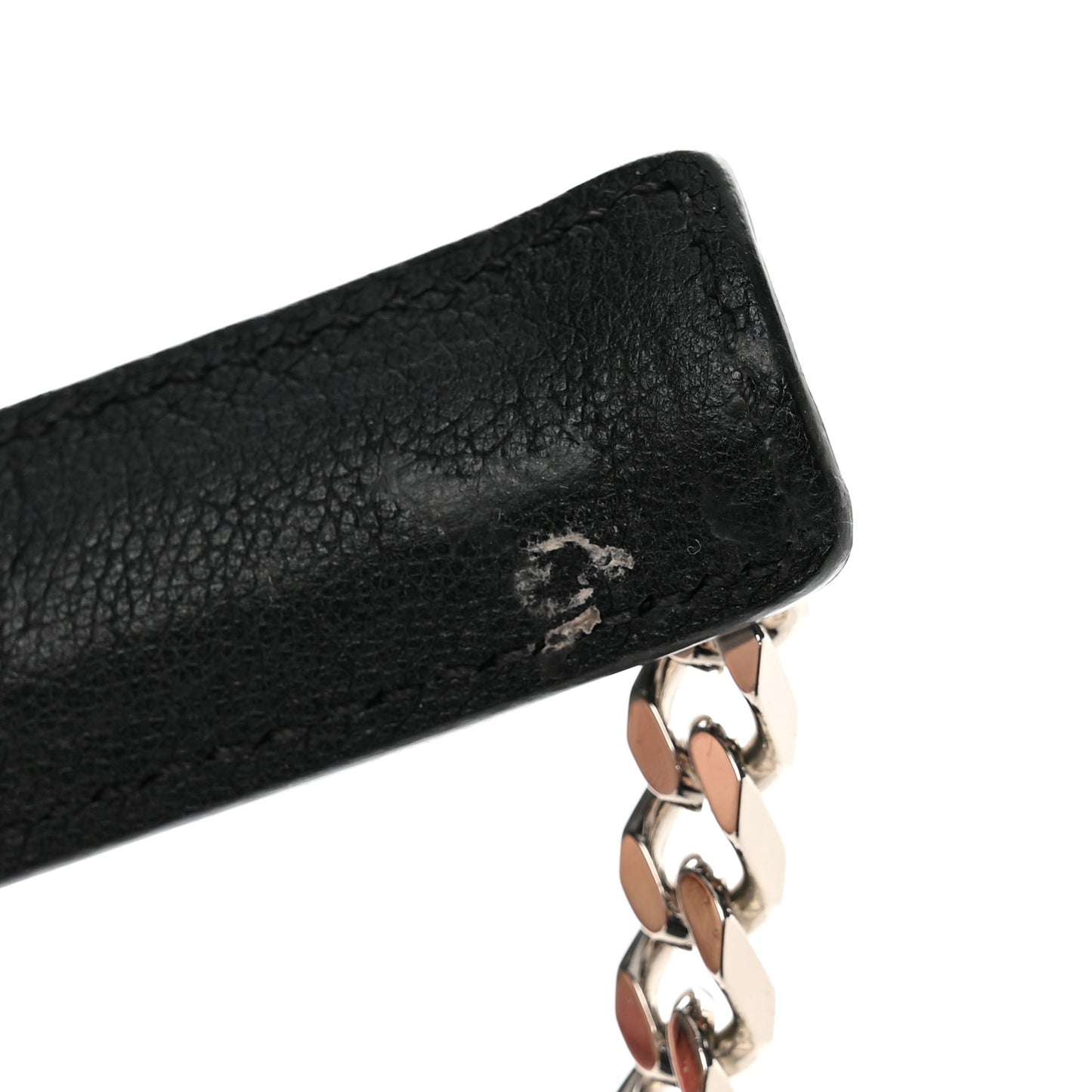 Sugar Goatskin Mini Chain Pandora Black